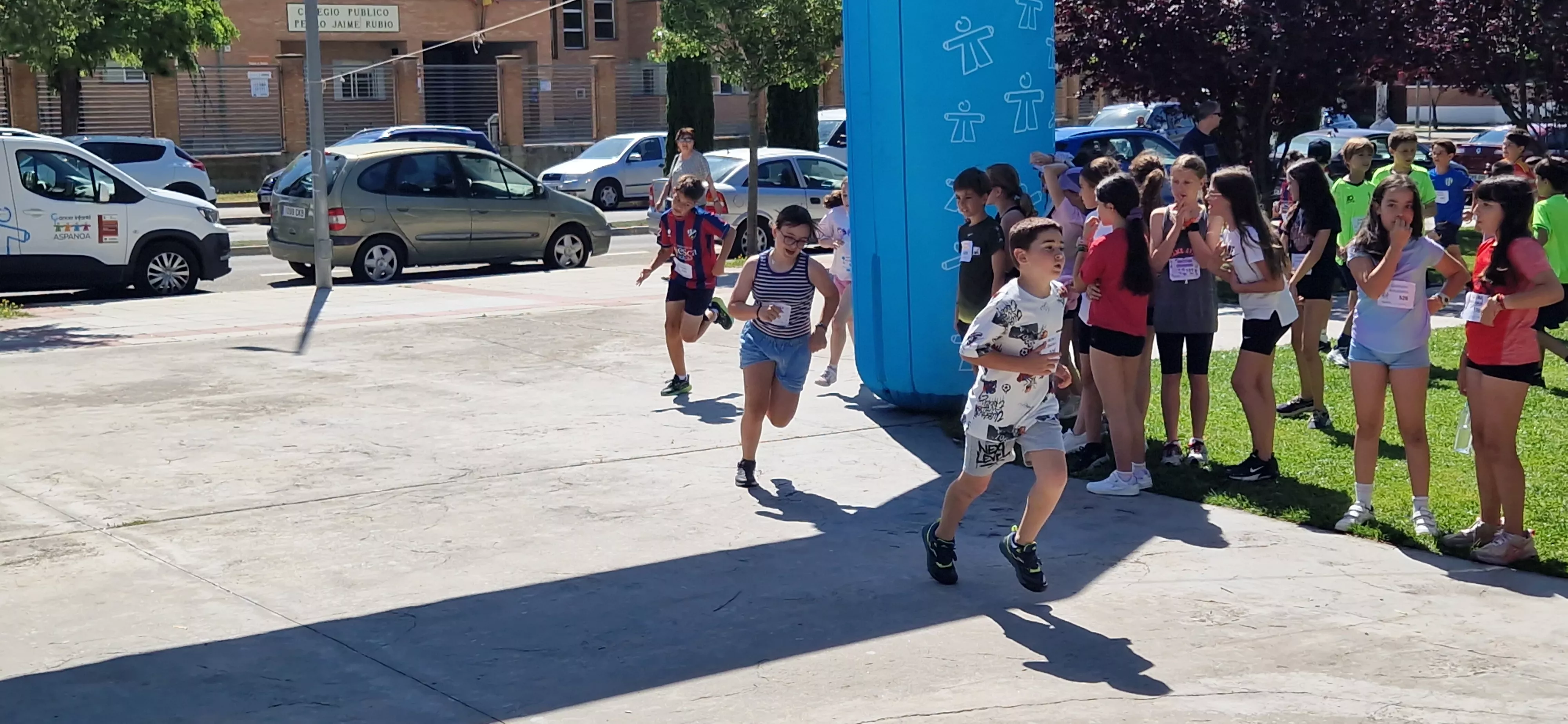Carrera solidaria del Pedro J. Rubio por Aspanoa. Foto Myriam Martínez