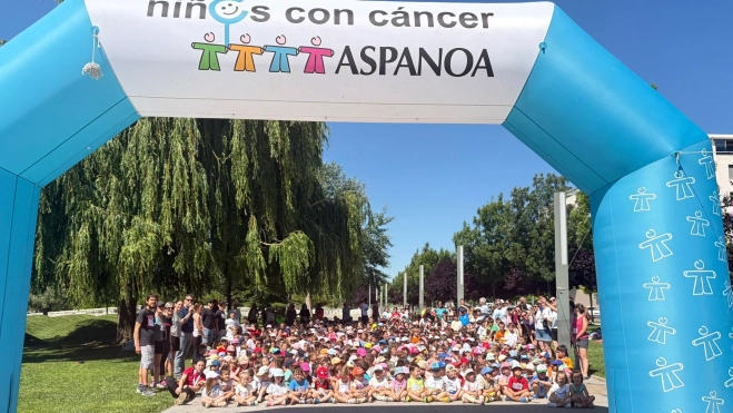 Carrera solidaria del Pedro J. Rubio por Aspanoa. Carrera solidaria del Pedro J. Rubio por Aspanoa.