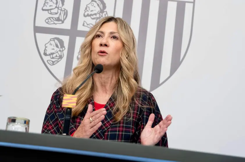 Mar Vaquero, vicepresidenta del Gobierno de Aragón. Foto: Fabián Simón