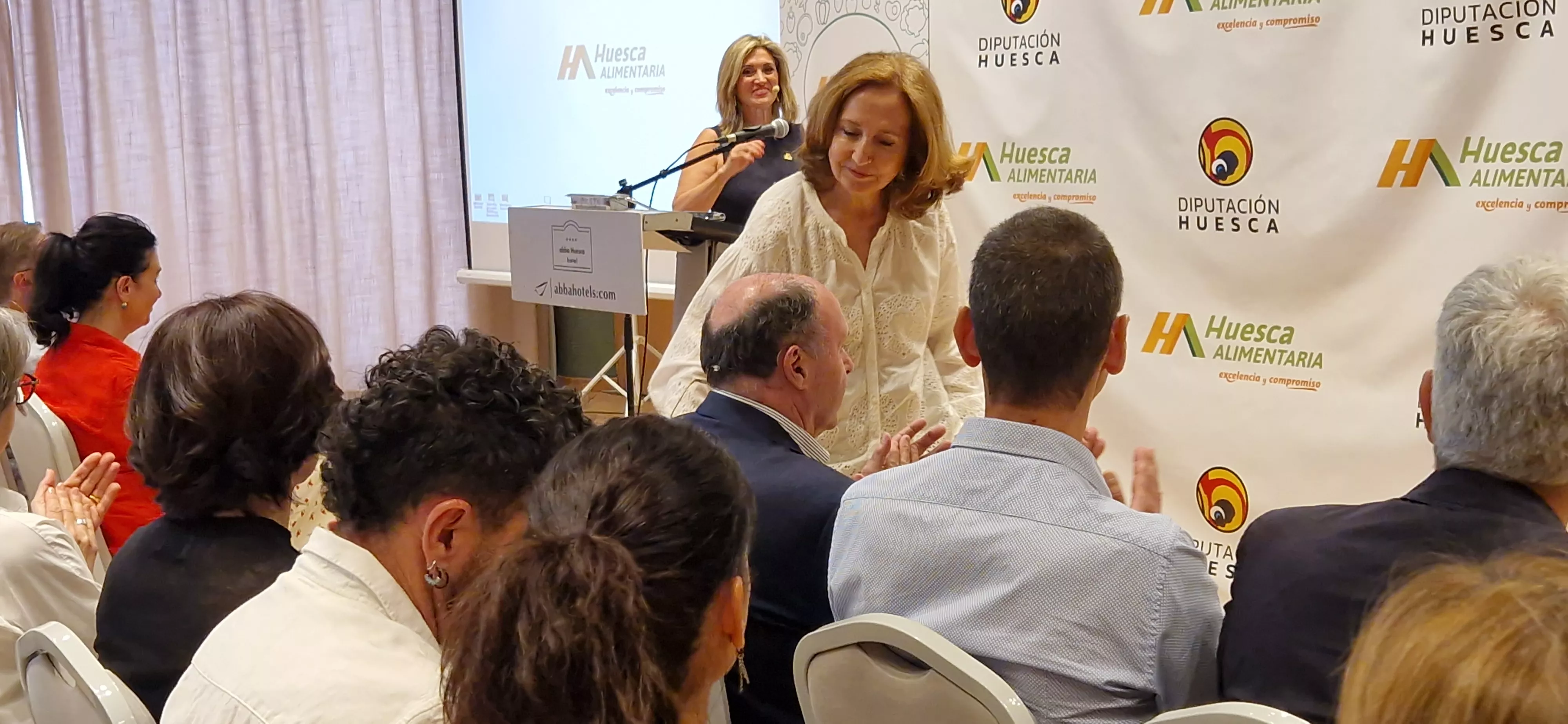 Lourdes Plana. Gala de Huesca Alimentaria 2026. Foto Myriam Martínez