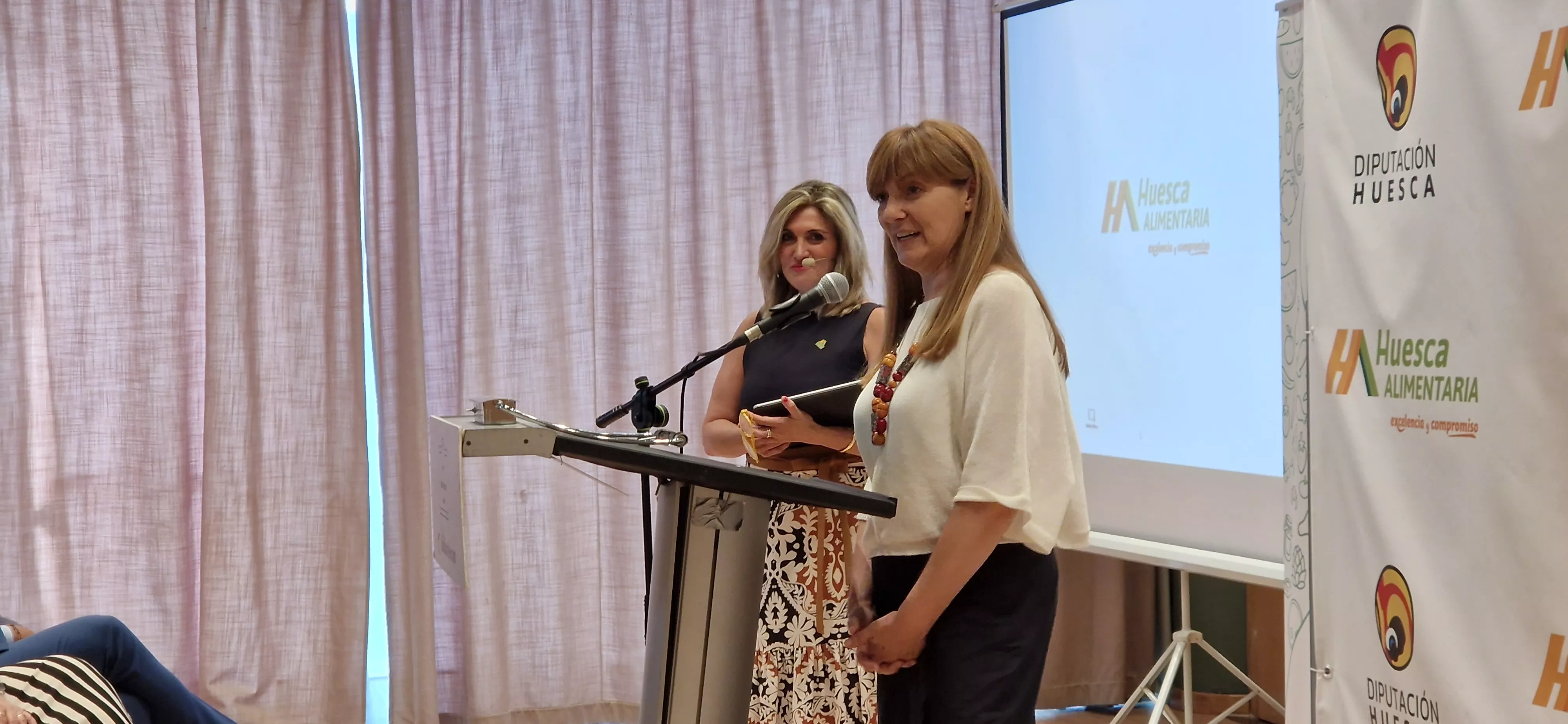 Ana Palomera. Gala de Huesca Alimentaria 2026. Foto Myriam Martínez