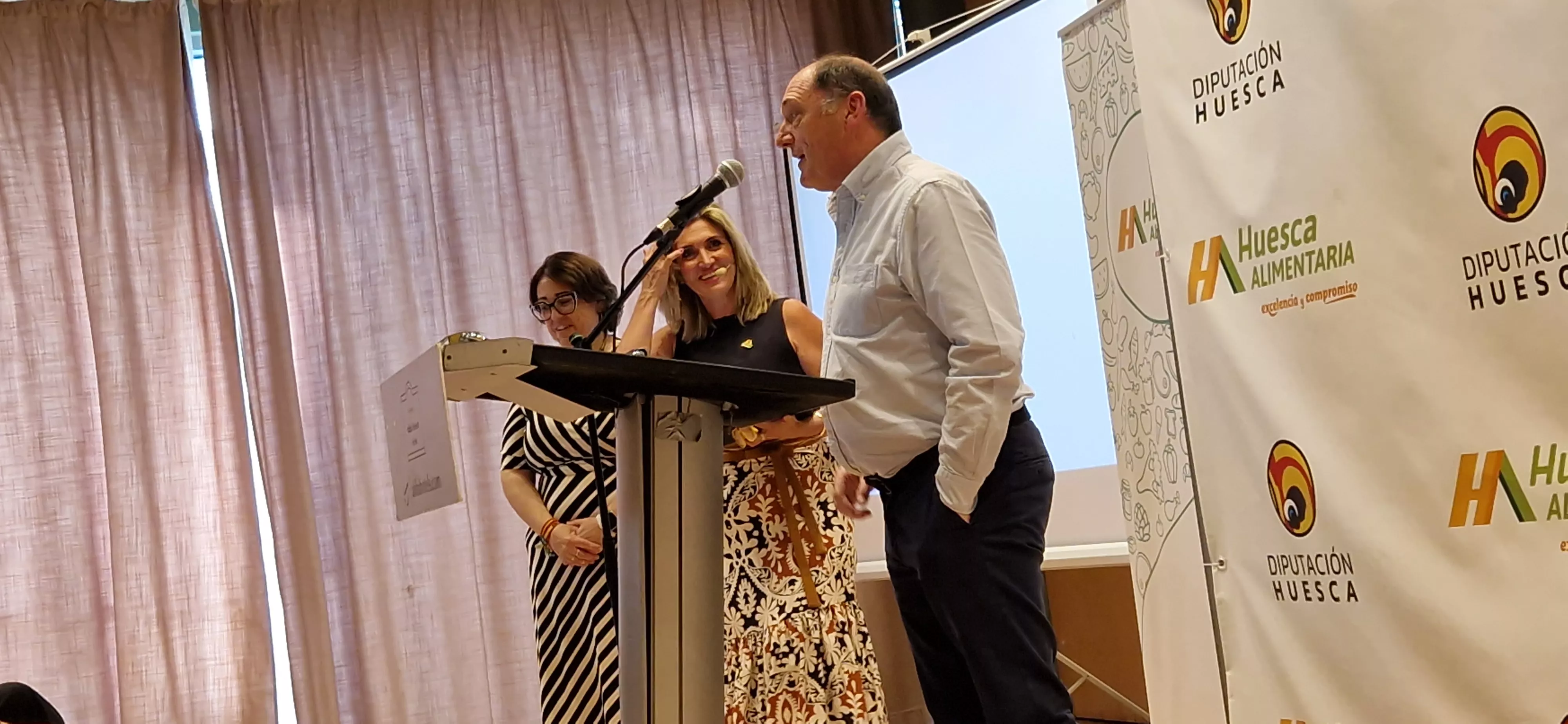 El premio Productor del Año ha sido para Casa Fondevila, en la Gala de Huesca Alimentaria 2026. Foto Myriam Martínez