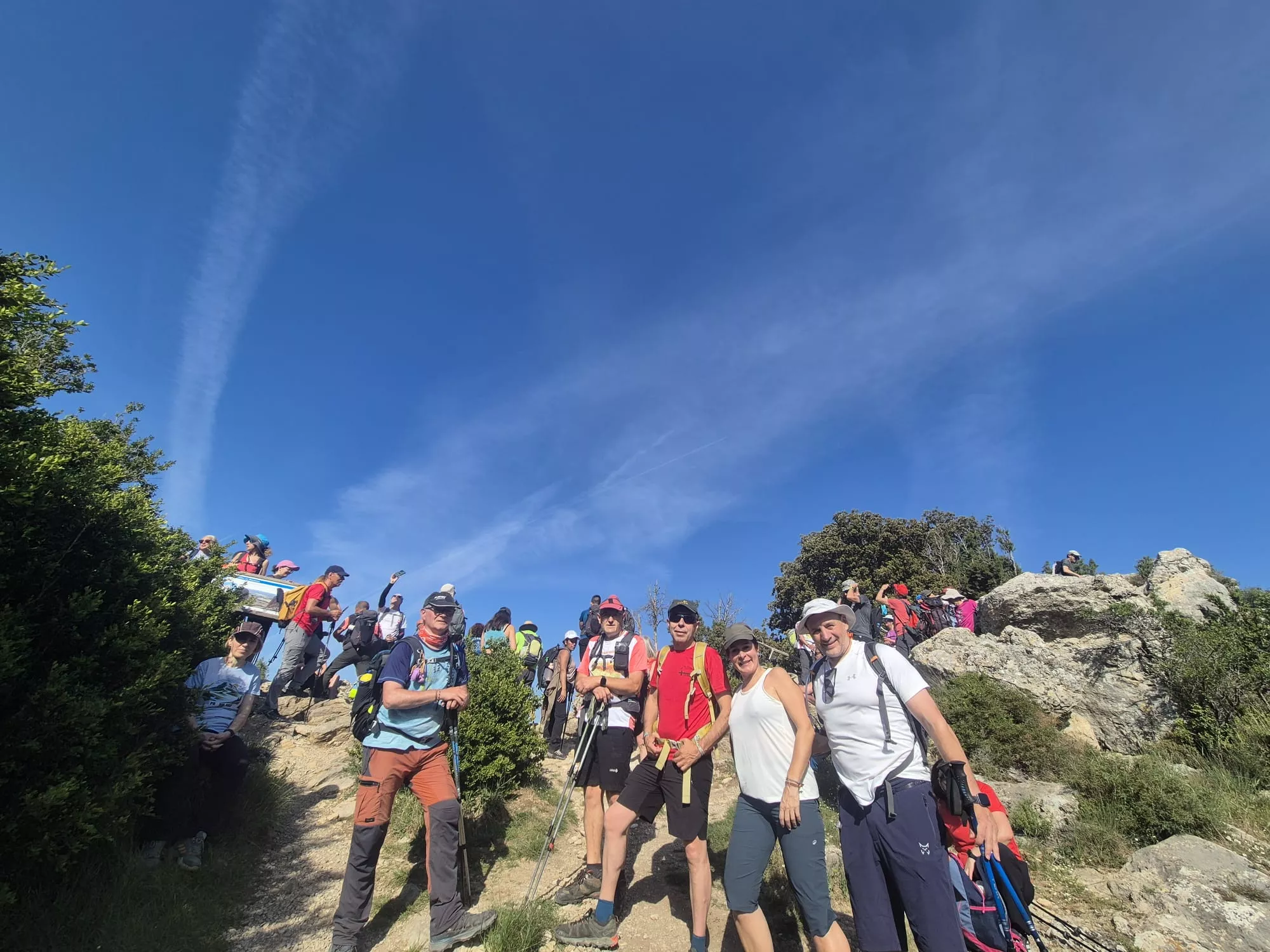 Mallo de la Visera de las 12 Rutas 12 Cimas de Javieres. Fotos Juanlu Herrero