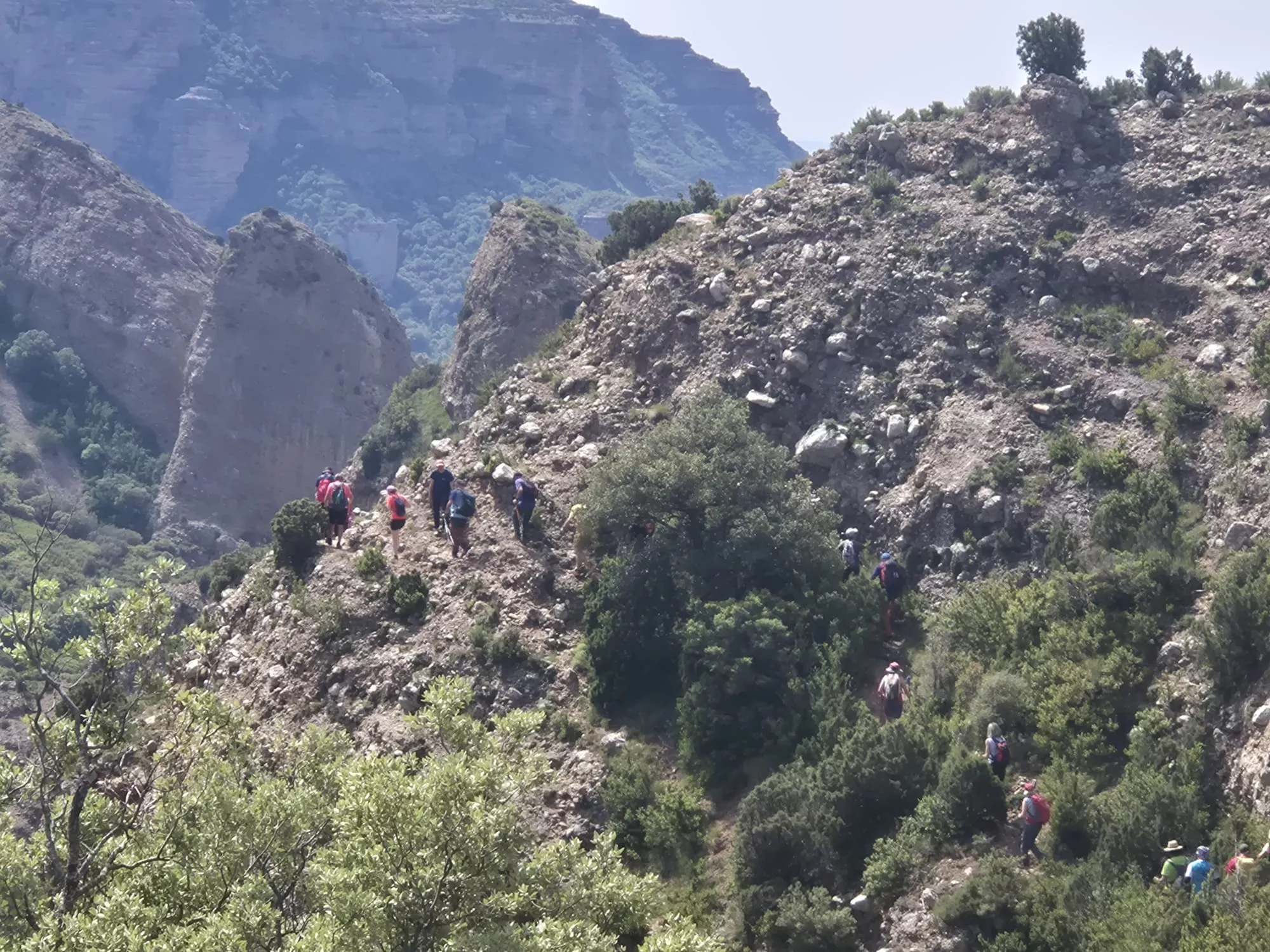 Mallo de la Visera de las 12 Rutas 12 Cimas de Javieres. Fotos Juanlu Herrero