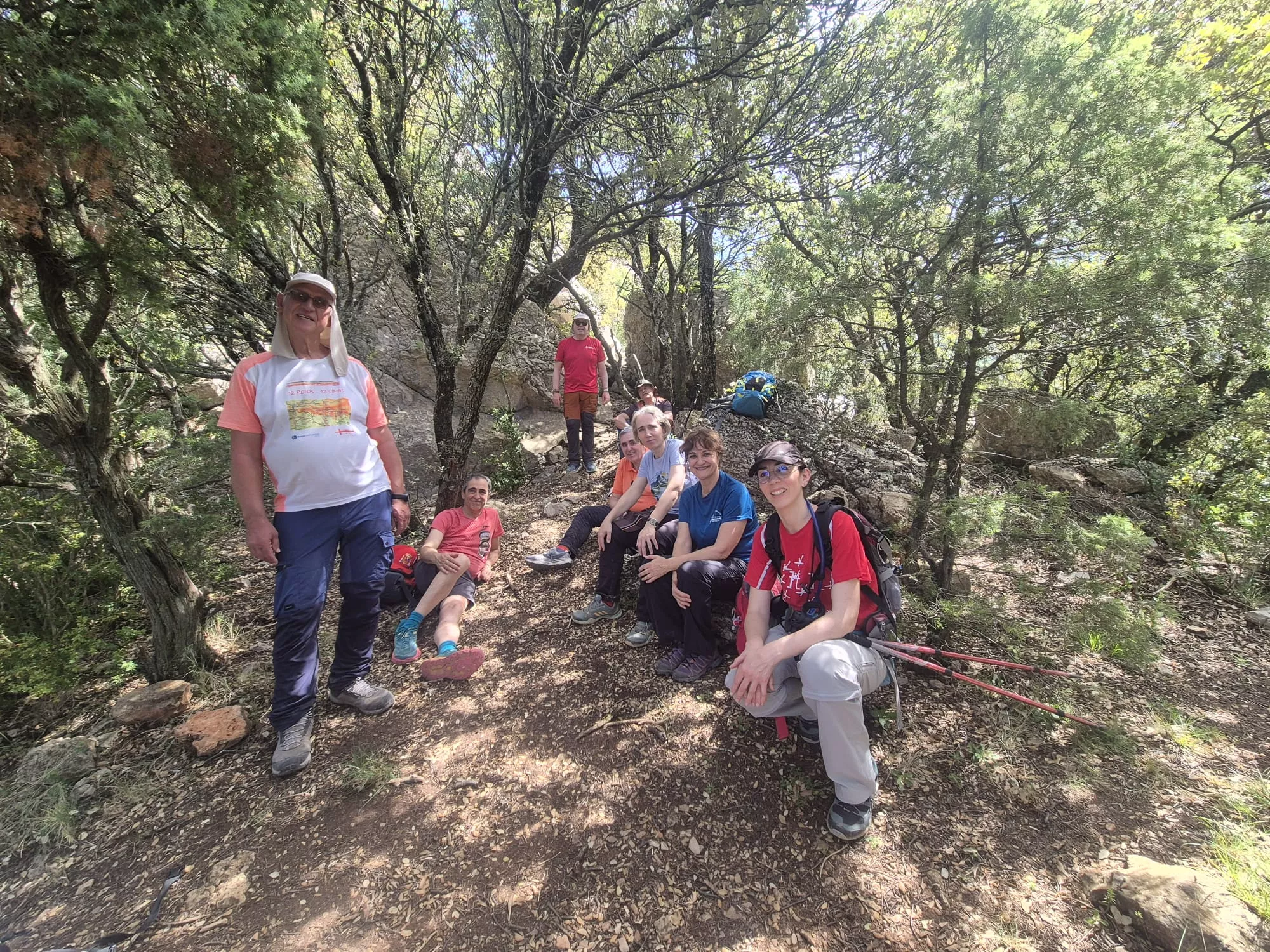 Mallo de la Visera de las 12 Rutas 12 Cimas de Javieres. Fotos Juanlu Herrero