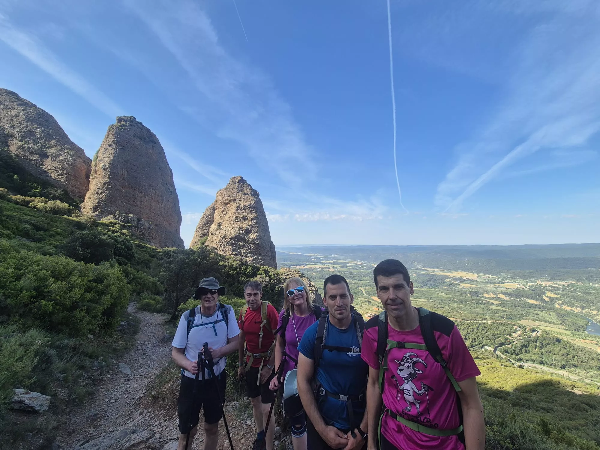Mallo de la Visera de las 12 Rutas 12 Cimas de Javieres. Fotos Juanlu Herrero