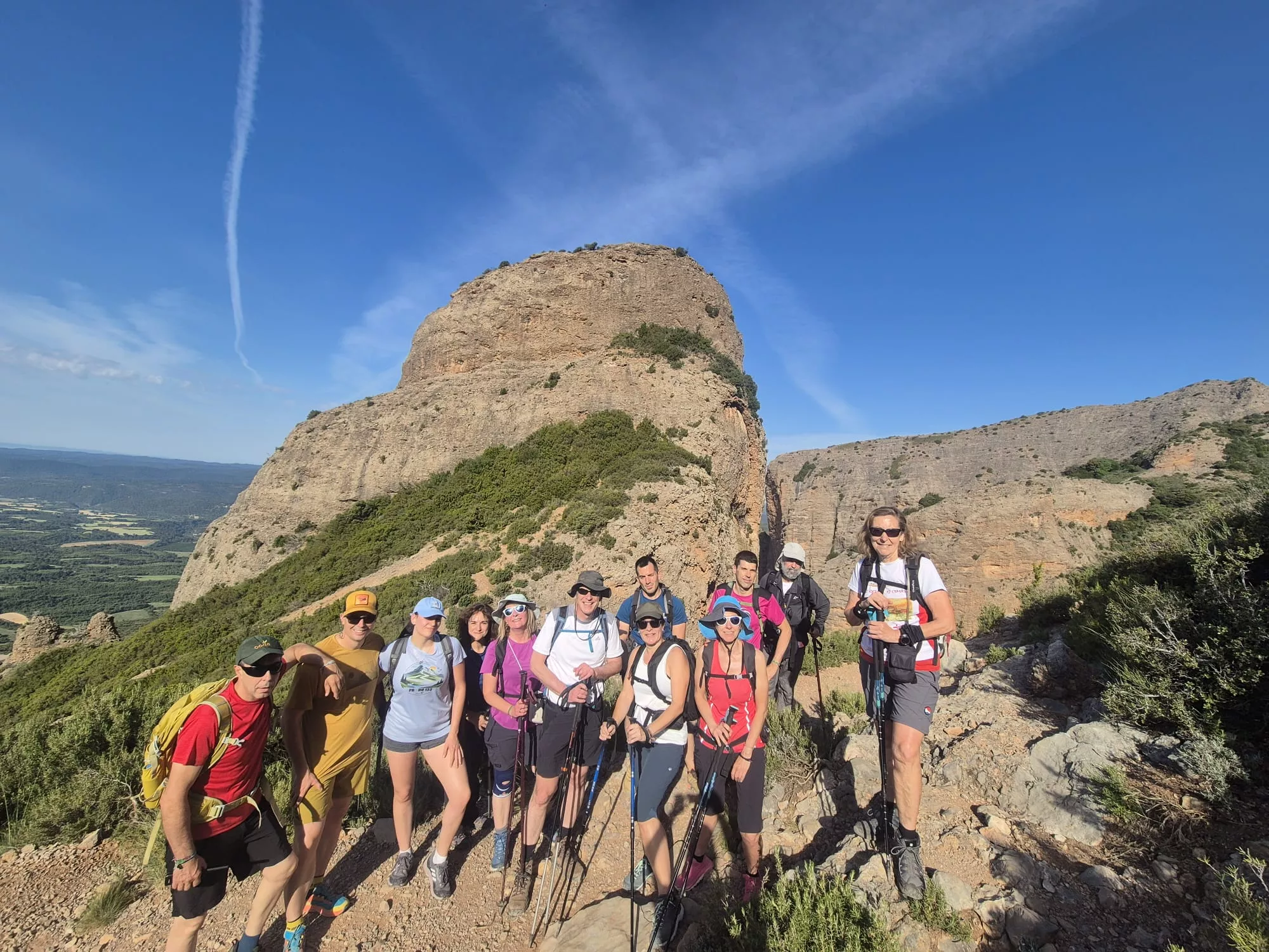 Mallo de la Visera de las 12 Rutas 12 Cimas de Javieres. Fotos Juanlu Herrero