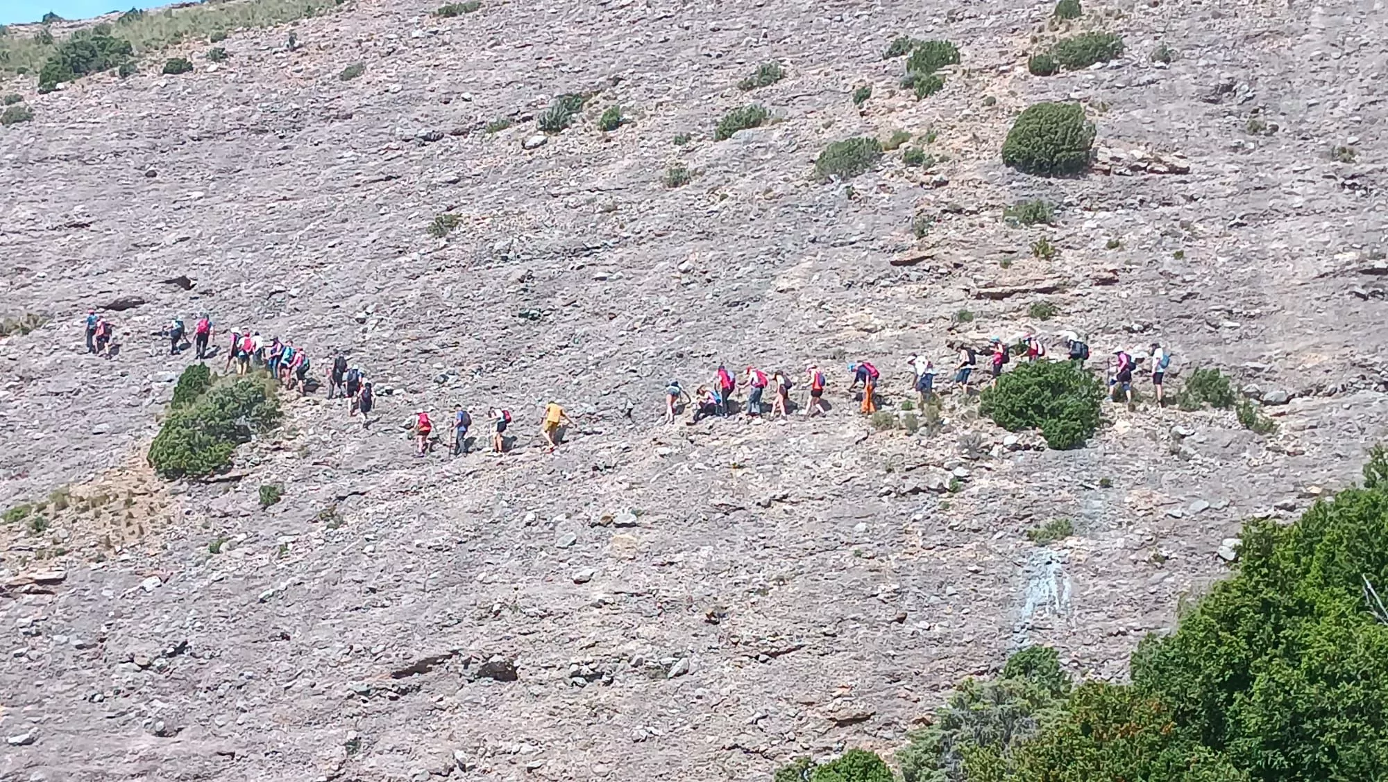 Mallo de la Visera de las 12 Rutas 12 Cimas de Javieres. Foto Iván Jaime