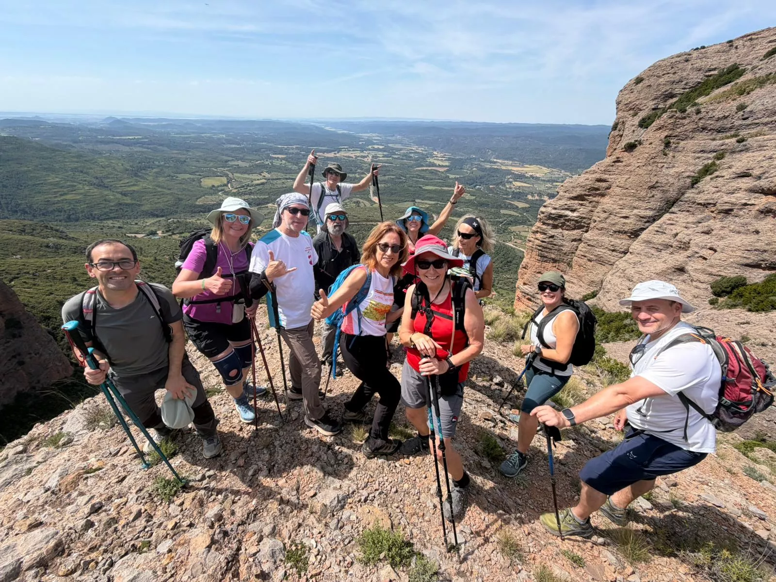 Mallo de la Visera de las 12 Rutas 12 Cimas de Javieres. Foto Iván Jaime