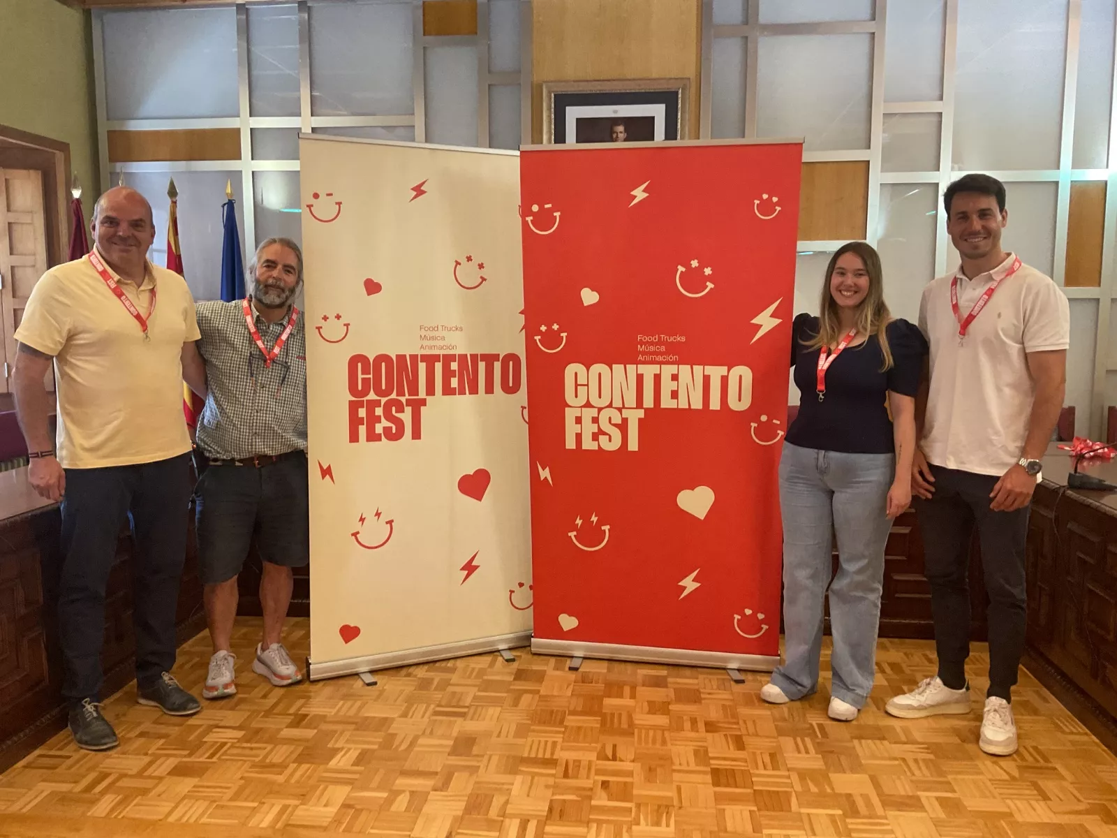 Presentación del 'Contento Fest', una nueva propuesta para las fiestas de Jaca.