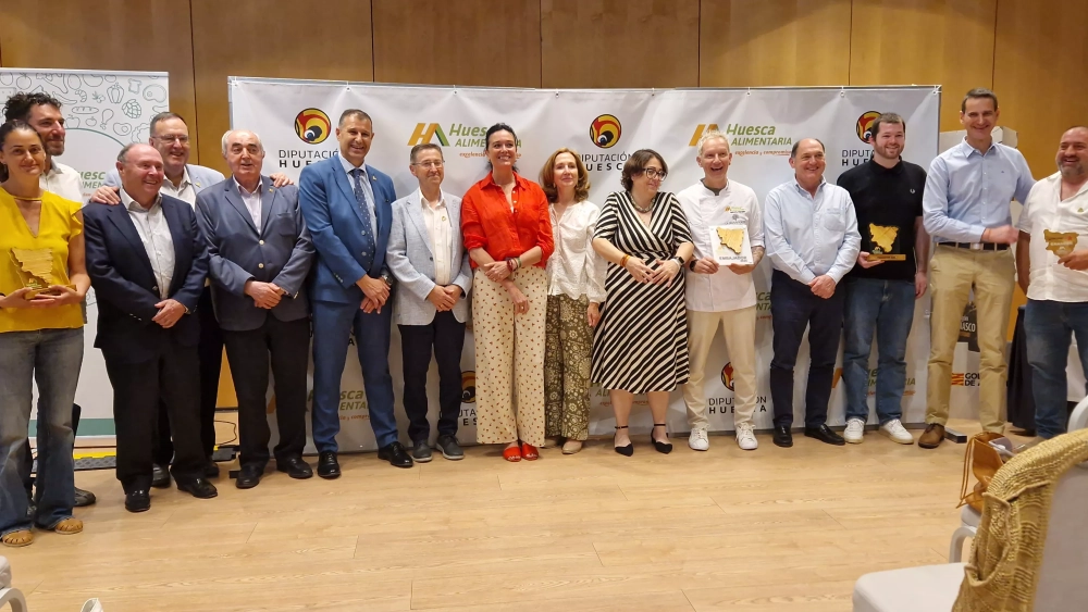 Huesca Alimentaria reivindica el producto local en su gala anual de premios.