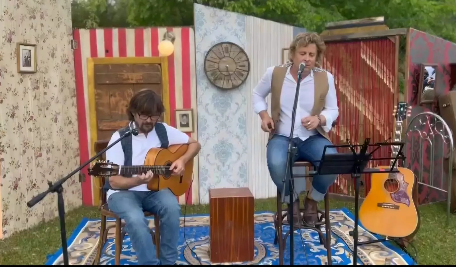 Javier García Vega y Alfonso Palomares.