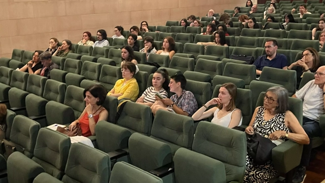 Público en la segunda jornada de la Escyra. Público en la segunda jornada de la Escyra.