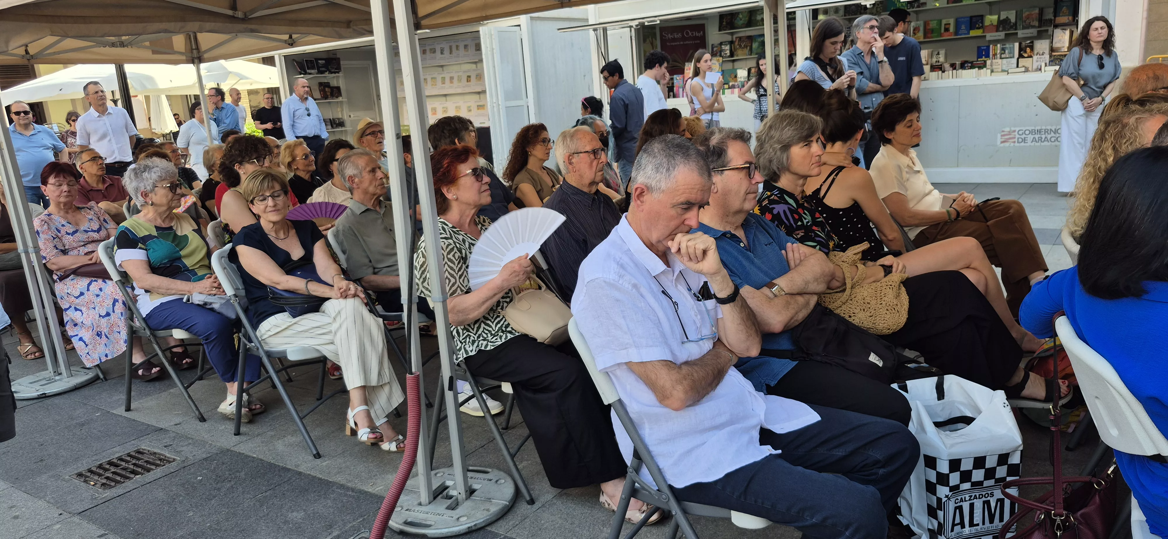 Inauguración de la 42ª Feria del Libro de Huesca. Foto Myriam Martínez