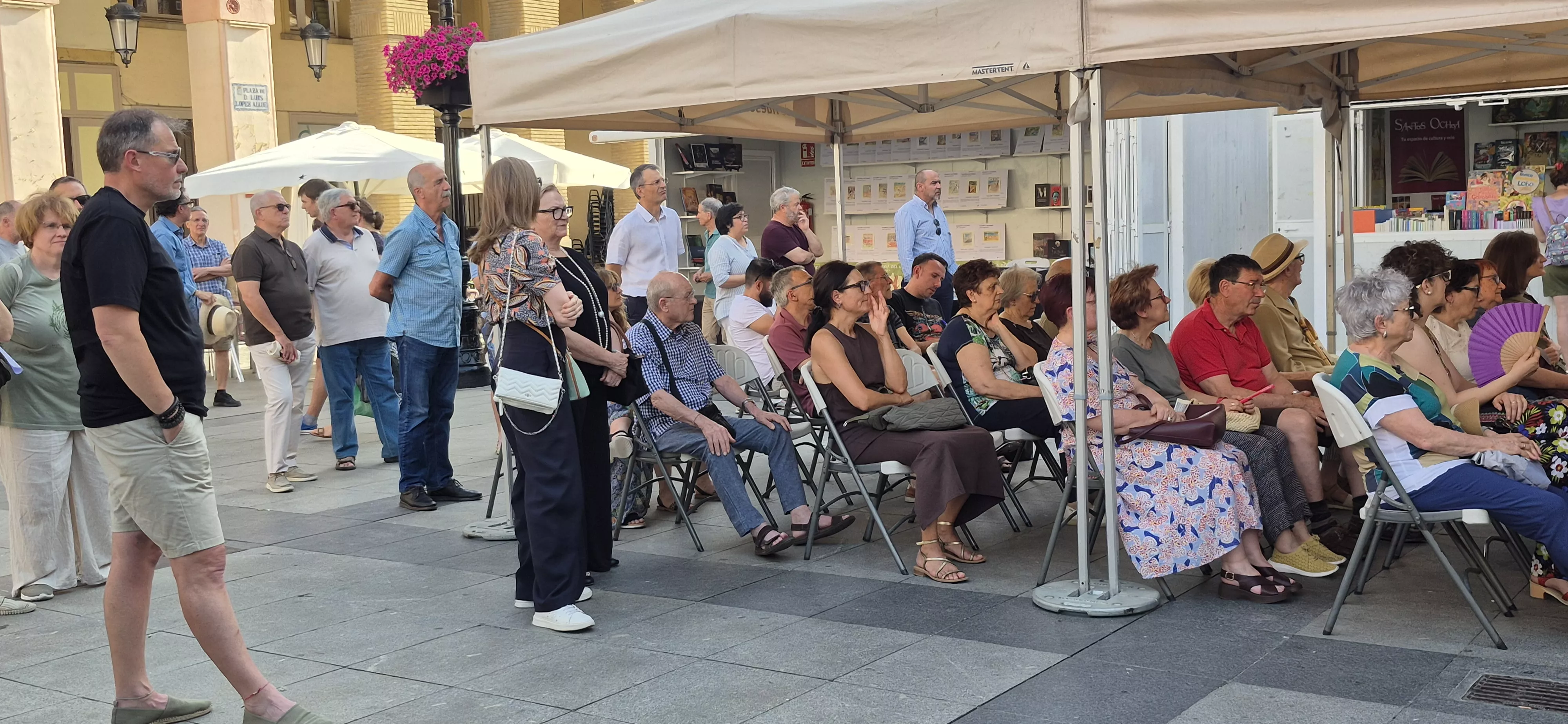 Inauguración de la 42ª Feria del Libro de Huesca. Foto Myriam Martínez