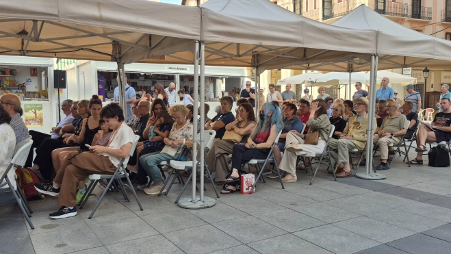 Inauguración de la 42ª Feria del Libro de Huesca. Foto Myriam Martínez