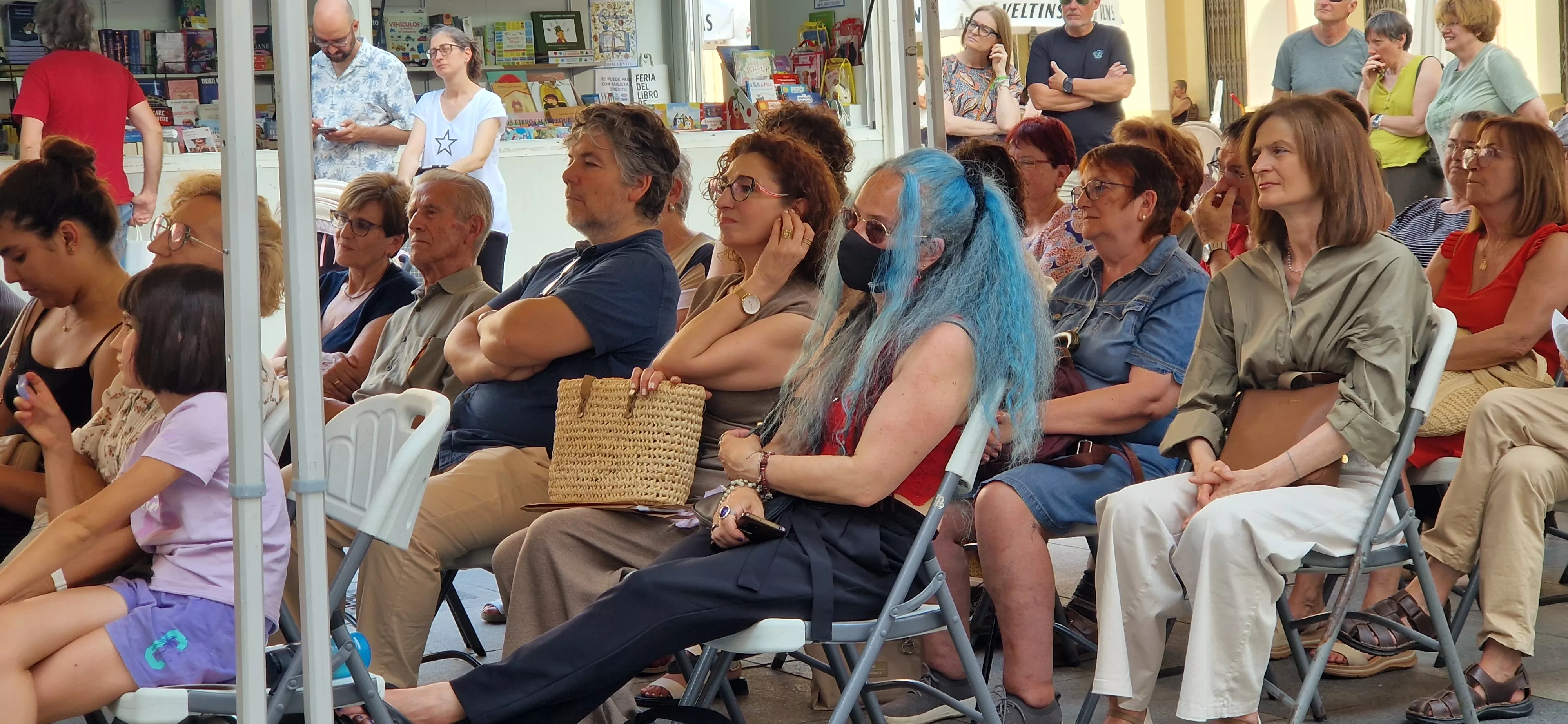 Inauguración de la 42ª Feria del Libro de Huesca. Foto Myriam Martínez