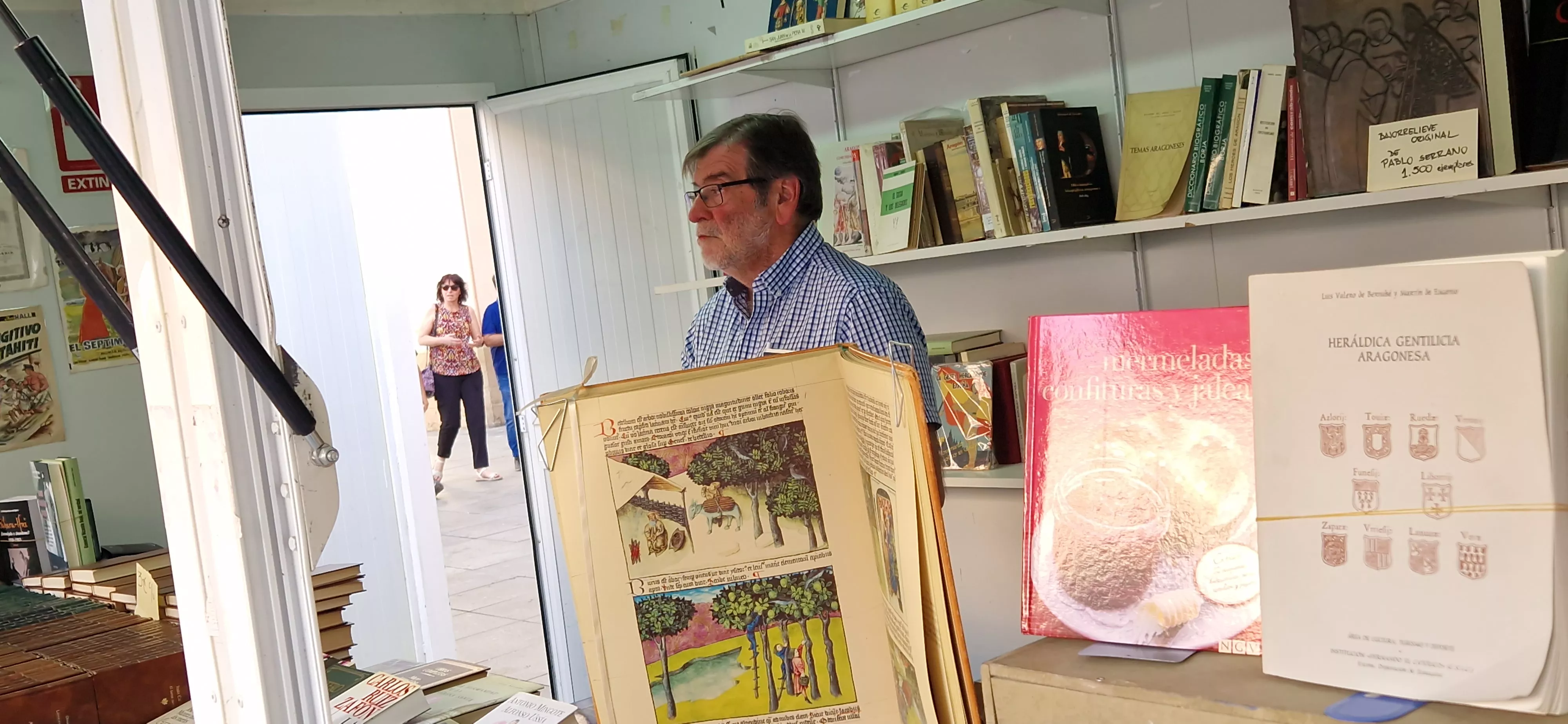 Inauguración de la 42ª Feria del Libro de Huesca. Foto Myriam Martínez