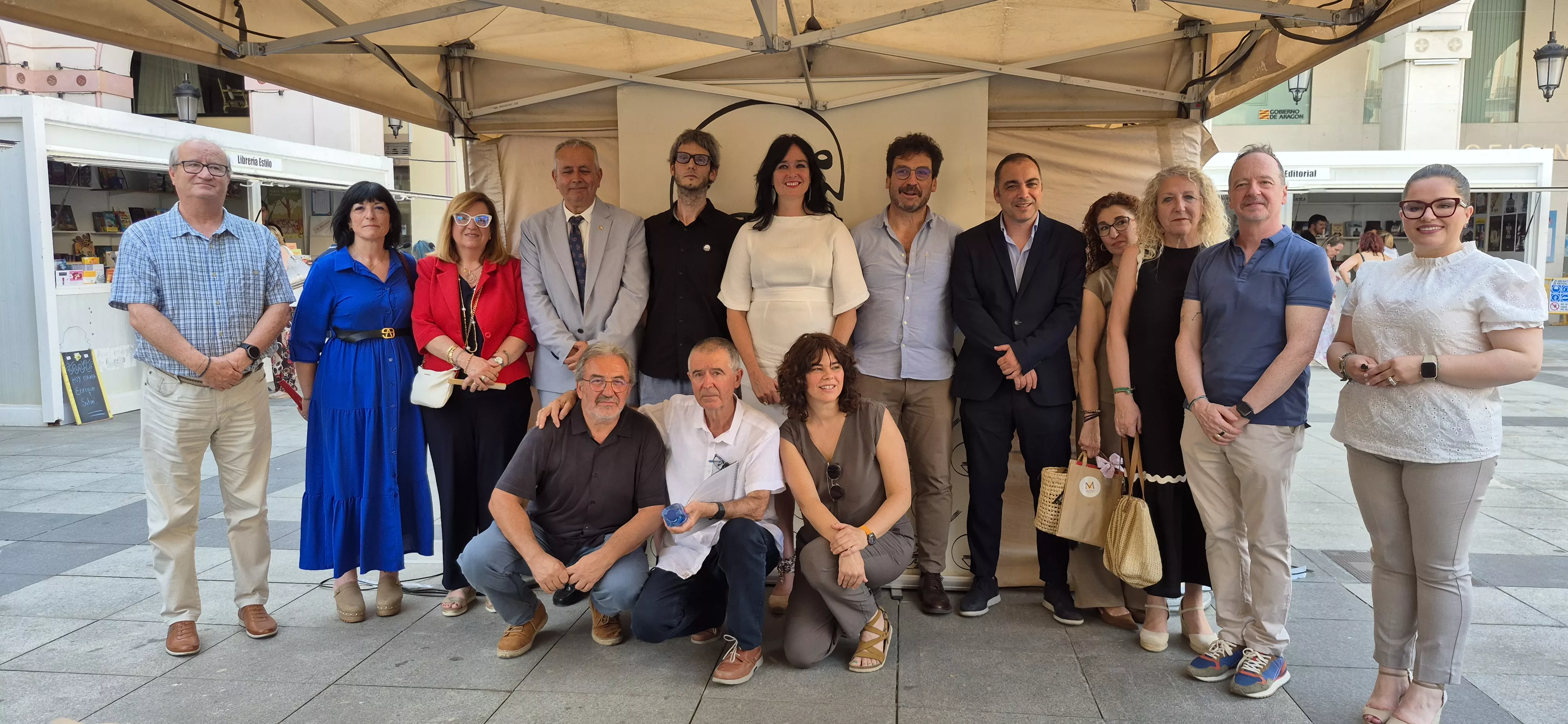 Inauguración de la 42ª Feria del Libro de Huesca. Foto Myriam Martínez