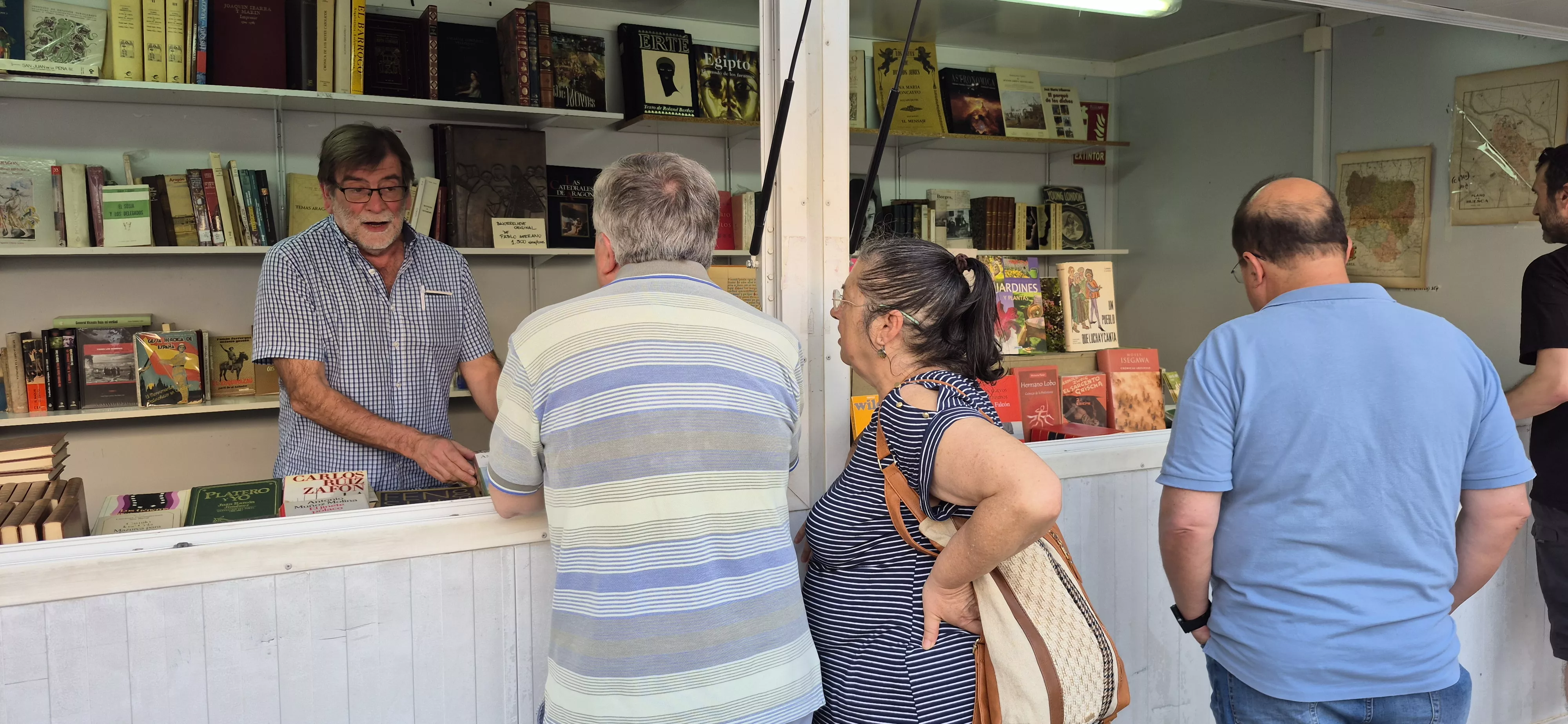 Inauguración de la 42ª Feria del Libro de Huesca. Foto Myriam Martínez