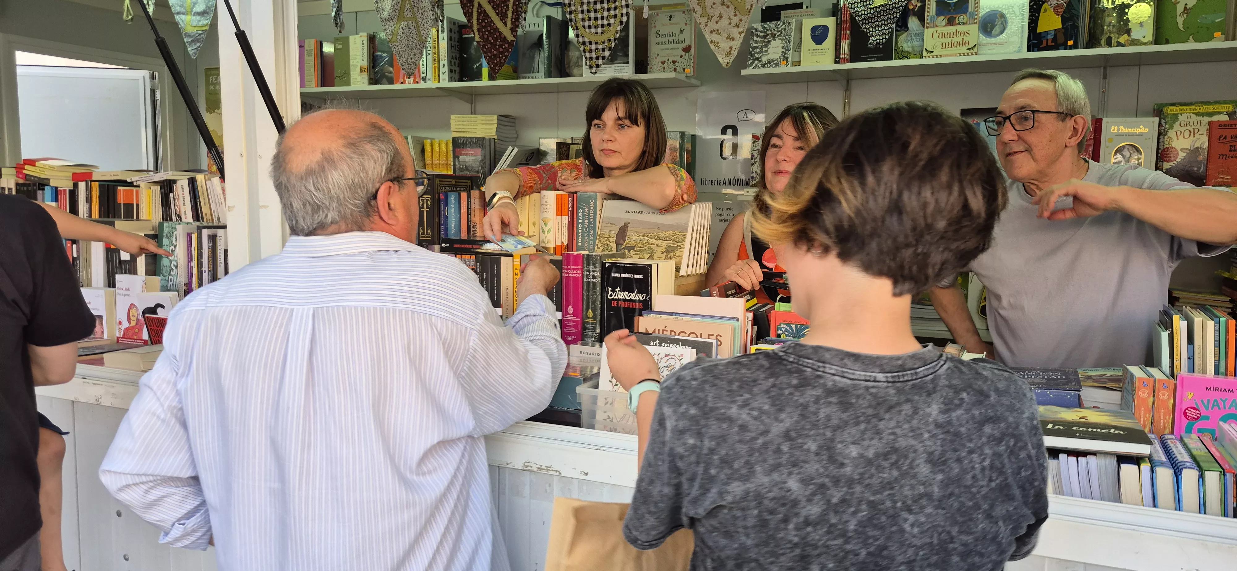 Inauguración de la 42ª Feria del Libro de Huesca. Foto Myriam Martínez