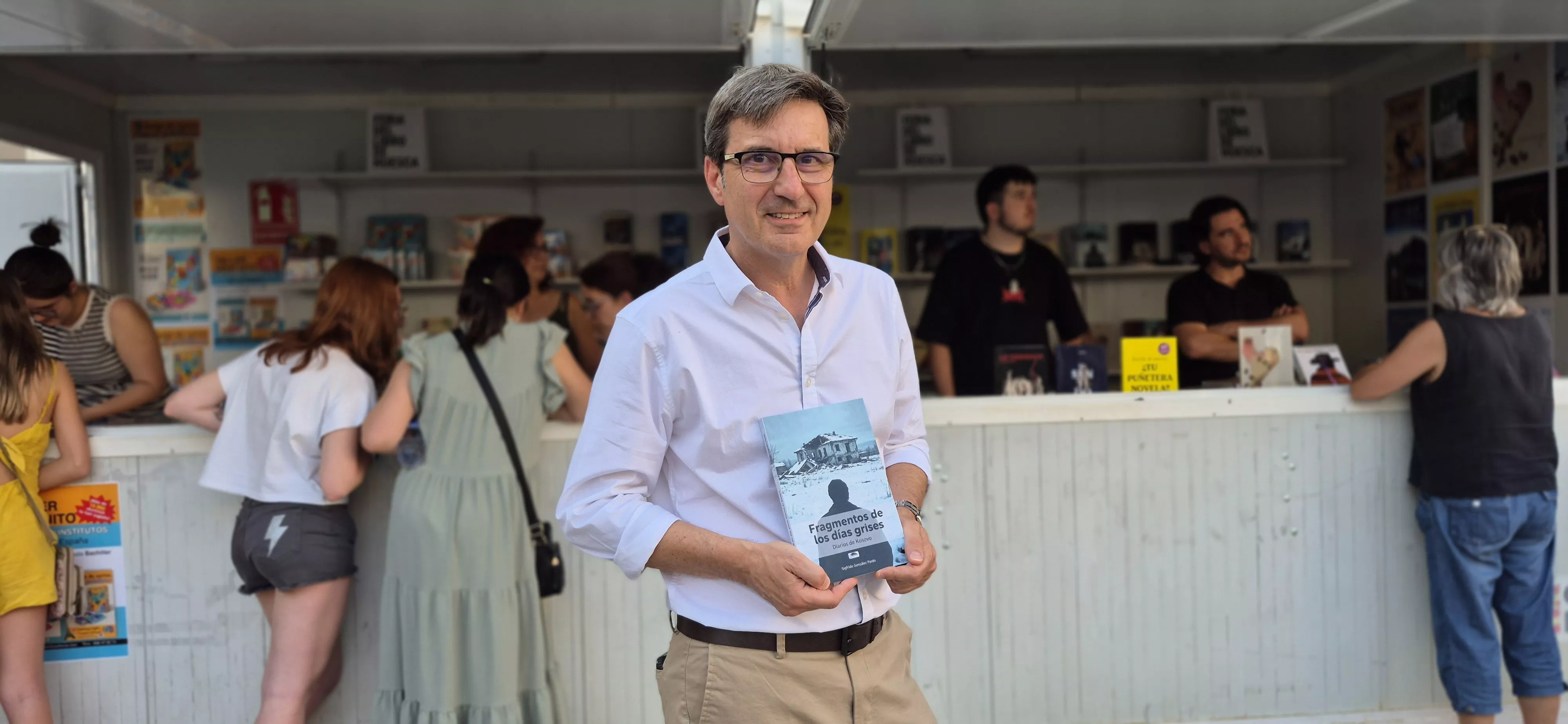 Inauguración de la 42ª Feria del Libro de Huesca. Foto Myriam Martínez