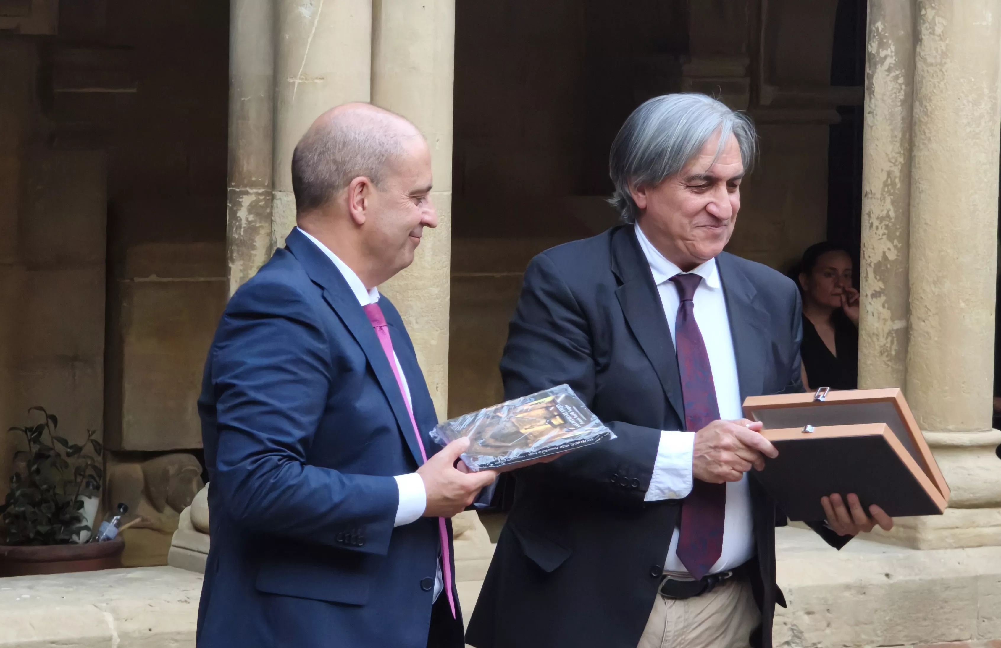 Homenaje  a los Reyes de Aragón en la iglesia de San Pedro el Viejo. Foto María José Sampietro Brosed
