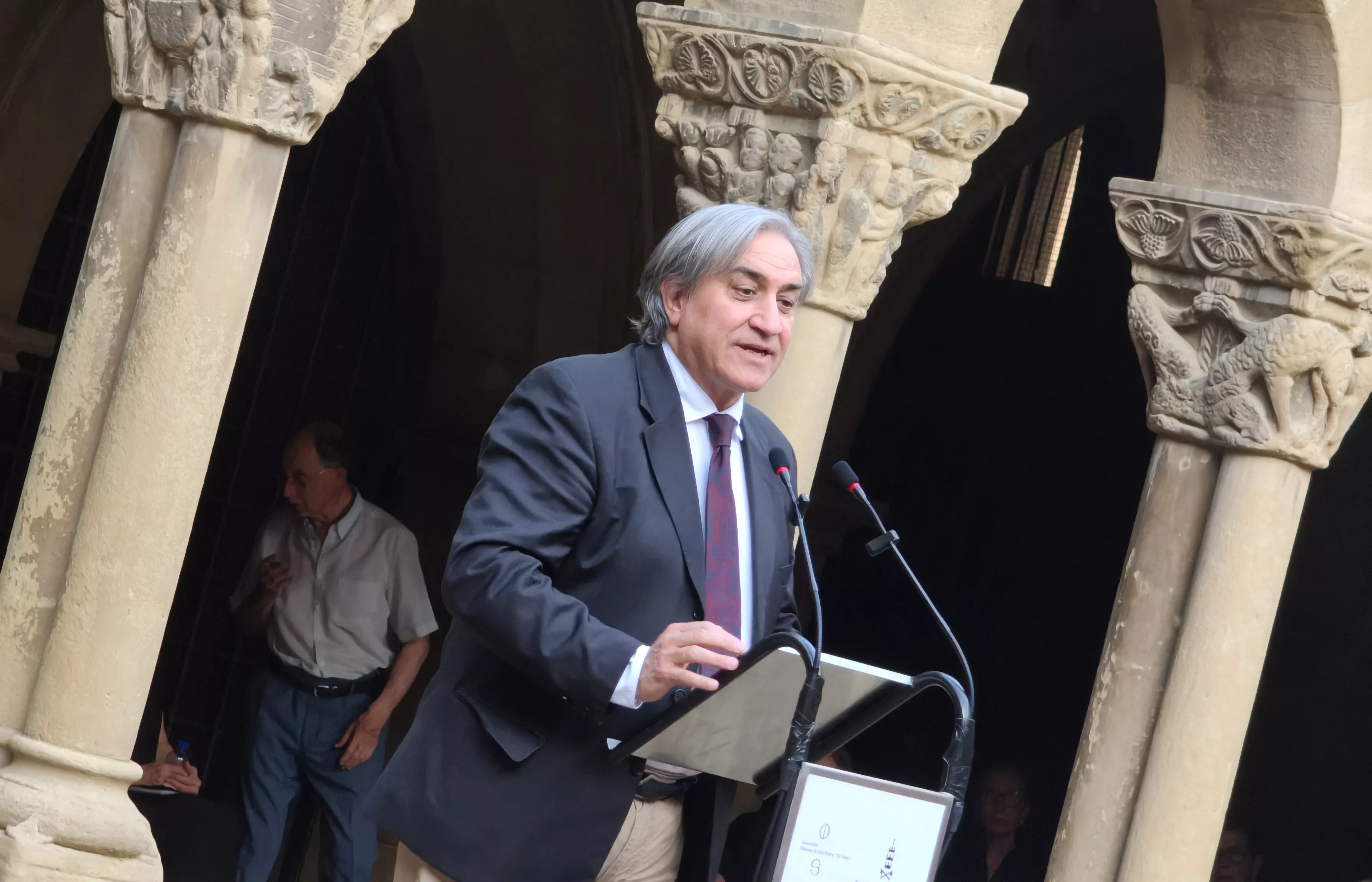 Homenaje  a los Reyes de Aragón en la iglesia de San Pedro el Viejo. Foto María José Sampietro Brosed