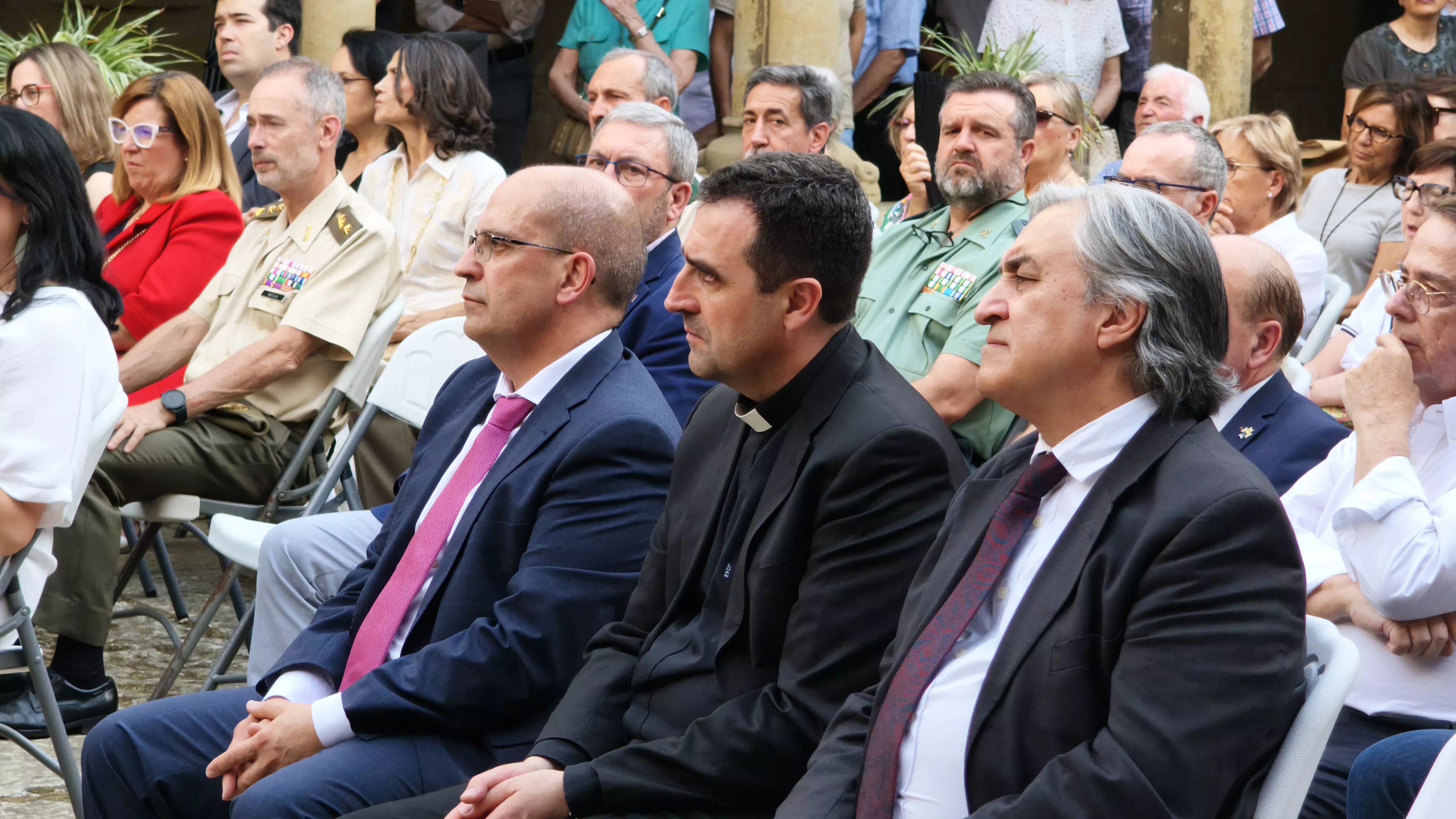 Homenaje  a los Reyes de Aragón en la iglesia de San Pedro el Viejo. Foto María José Sampietro Brosed