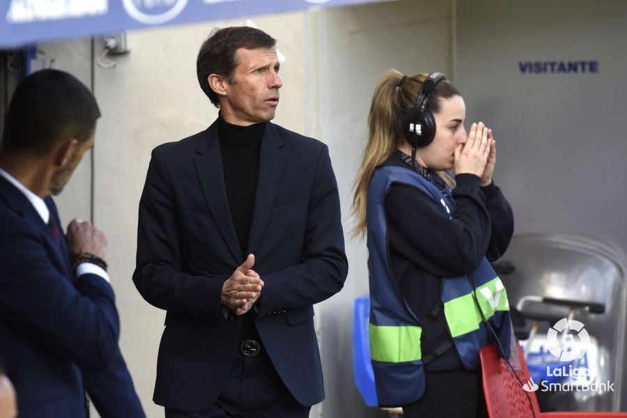 Cuco Ziganda, entrenador del Huesca