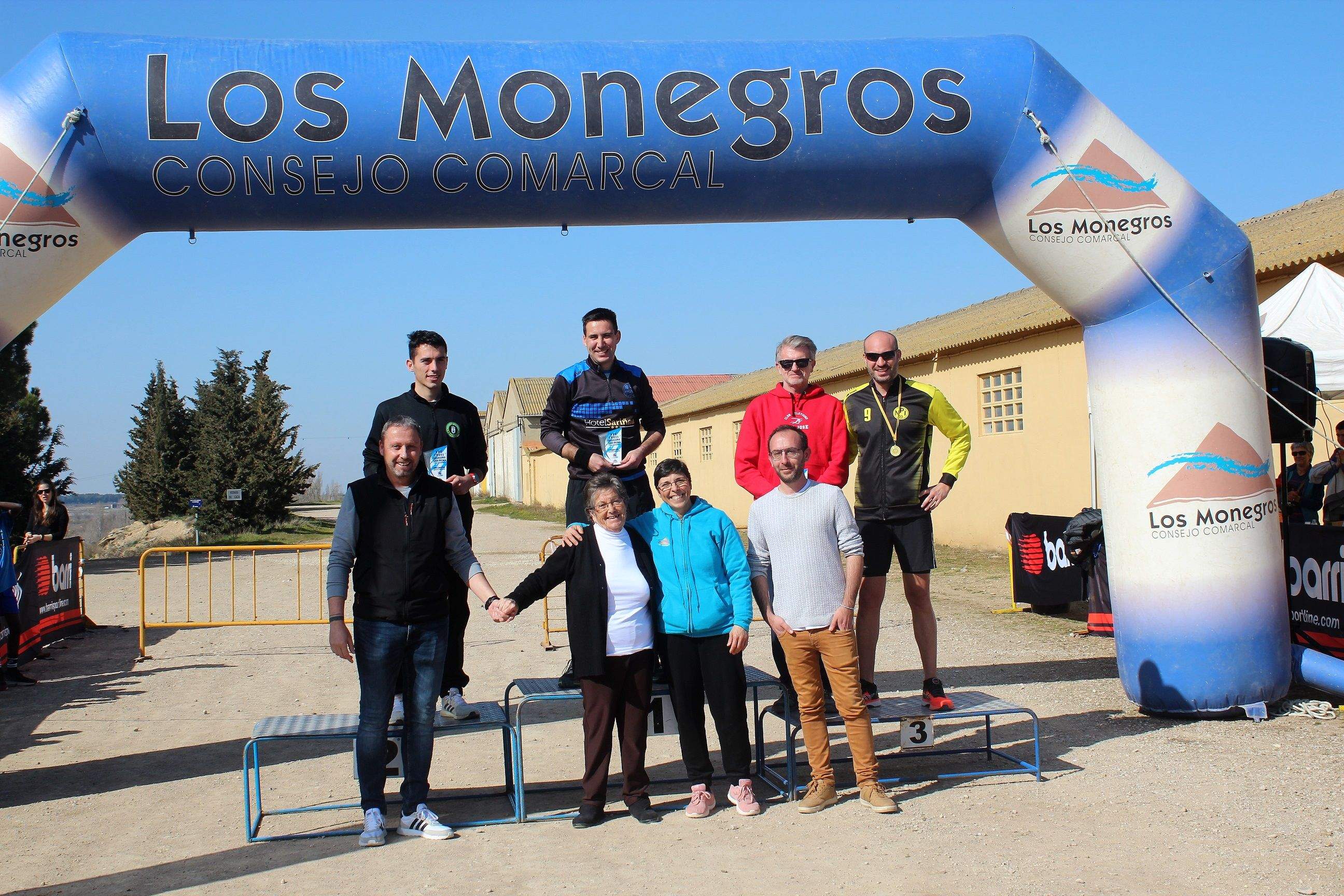 Imágenes del Cross de La Laguna en Sariñena.  Podio absoluto
