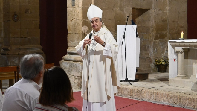 El Padre Pedro en el Santuario de Loreto