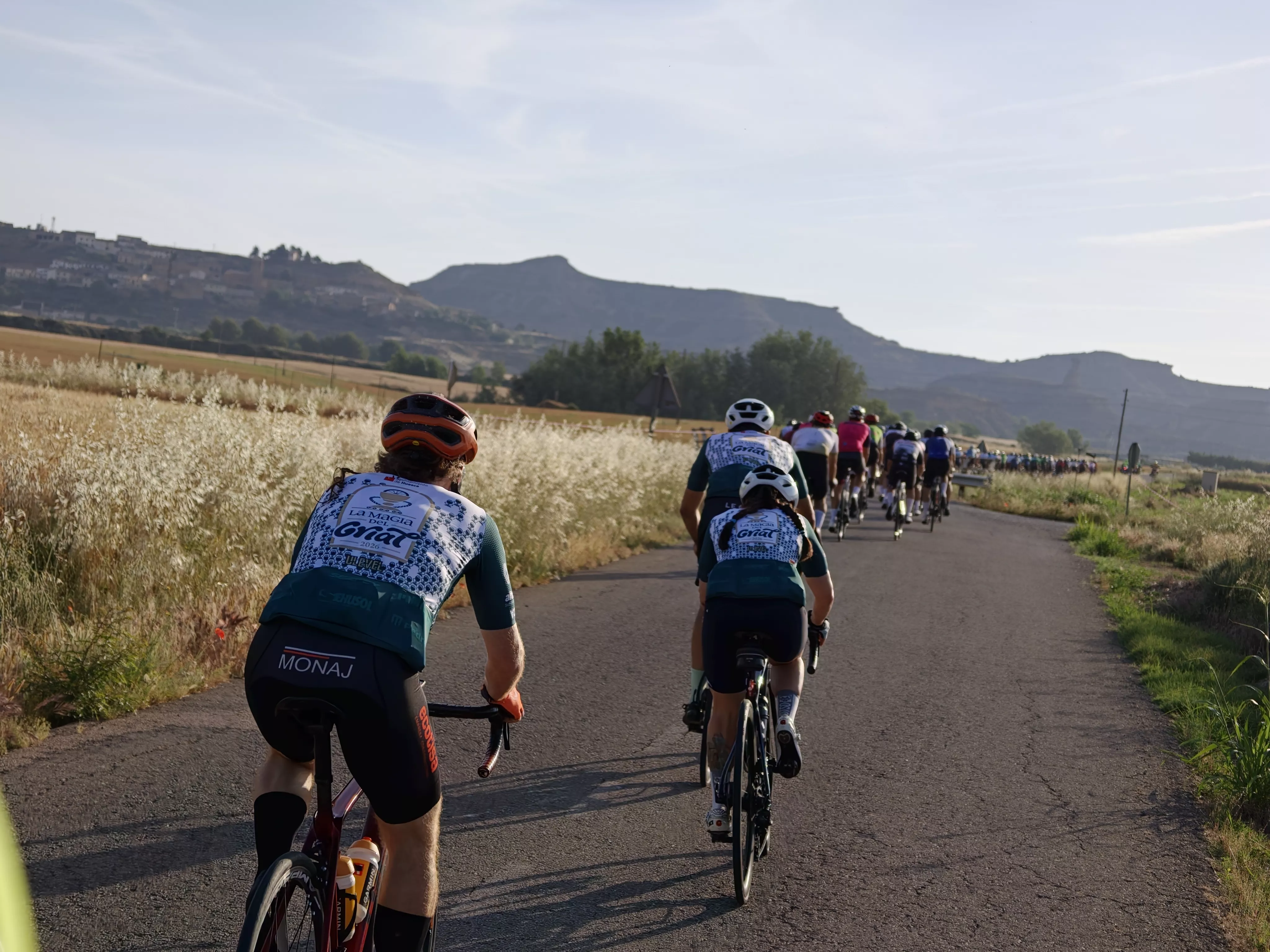 Prueba ciclista La Magia del Grial. Foto Aarón Navarro