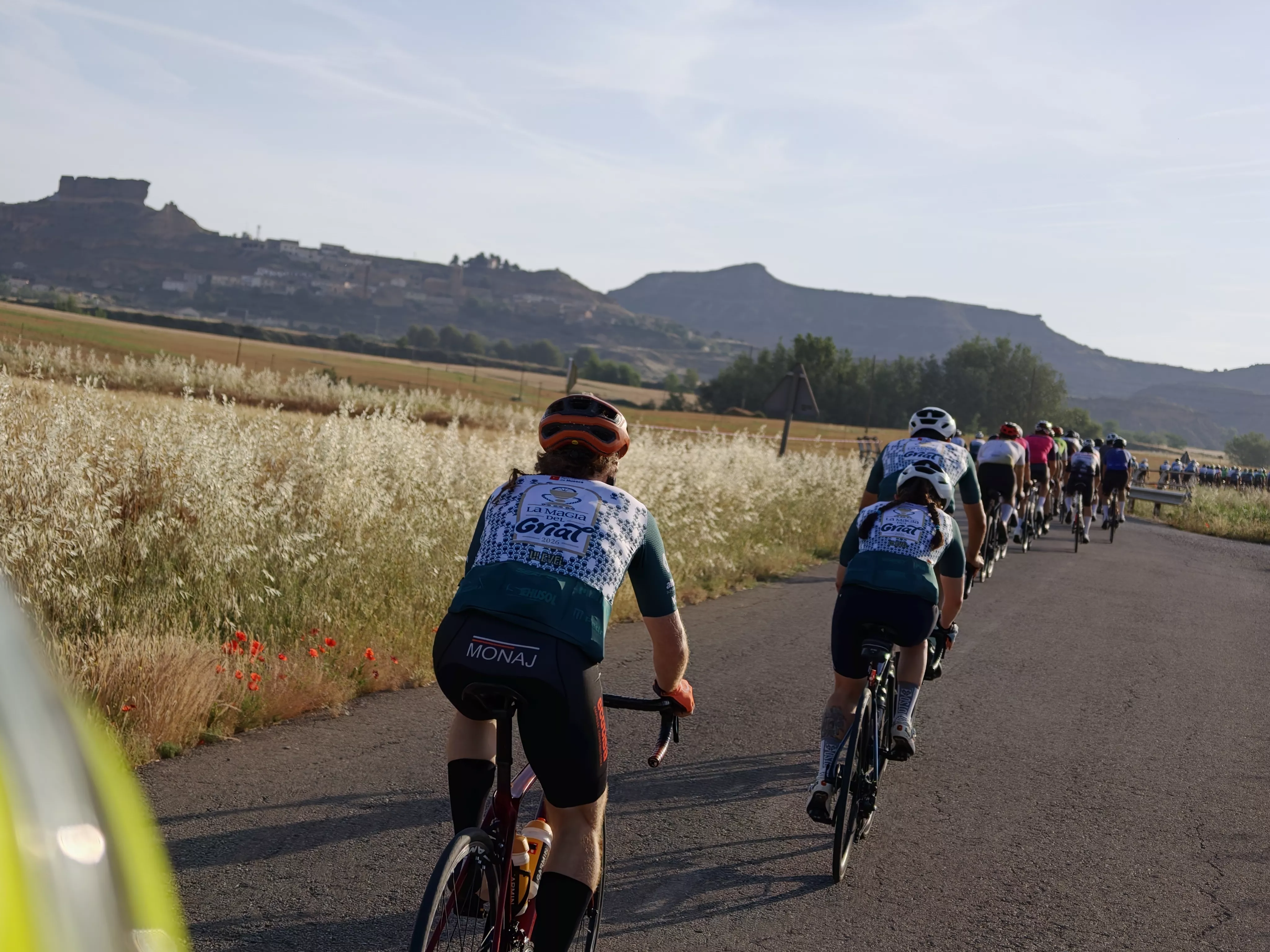 Prueba ciclista La Magia del Grial. Foto Aarón Navarro