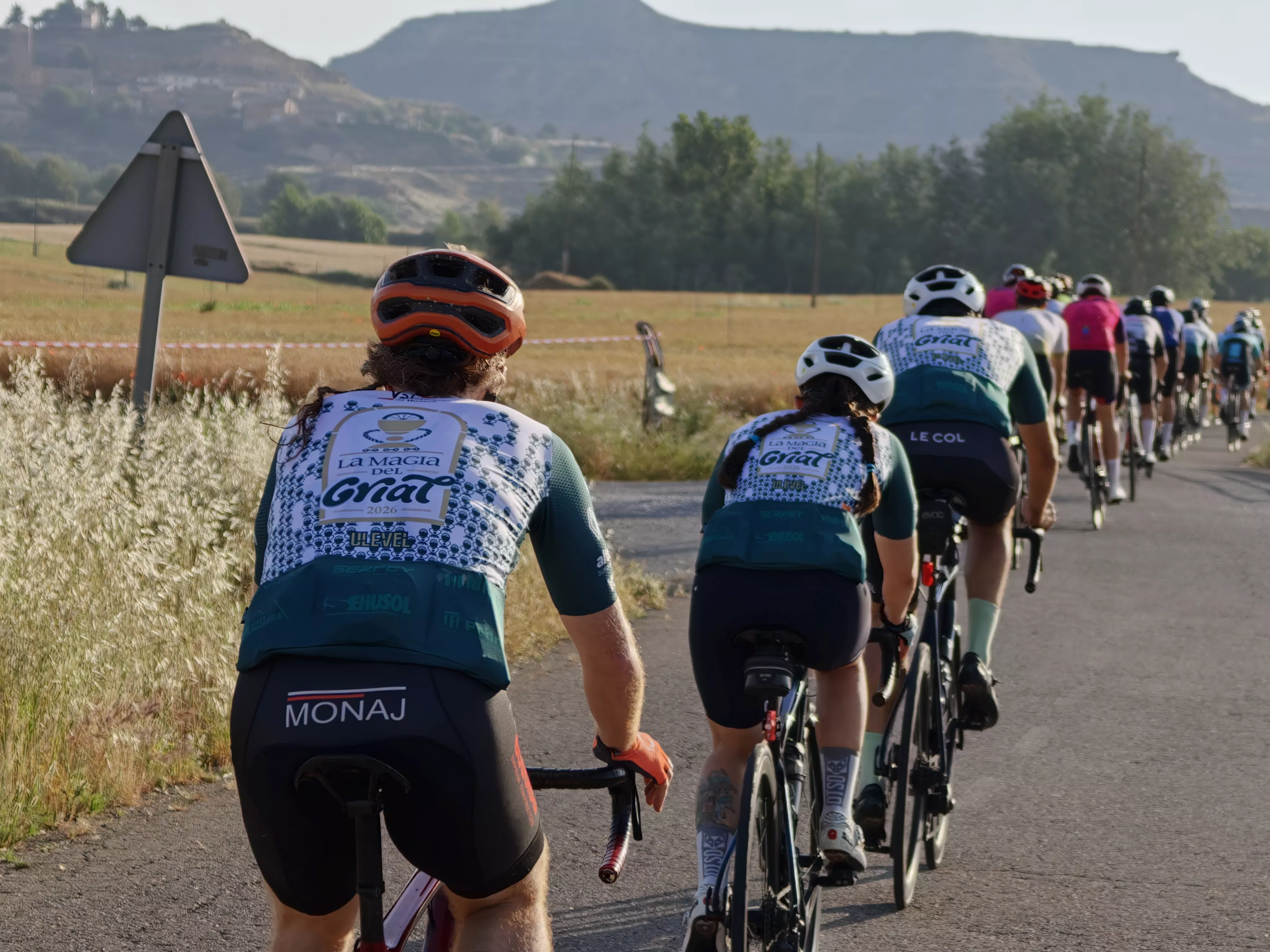 Prueba ciclista La Magia del Grial. Foto Aarón Navarro