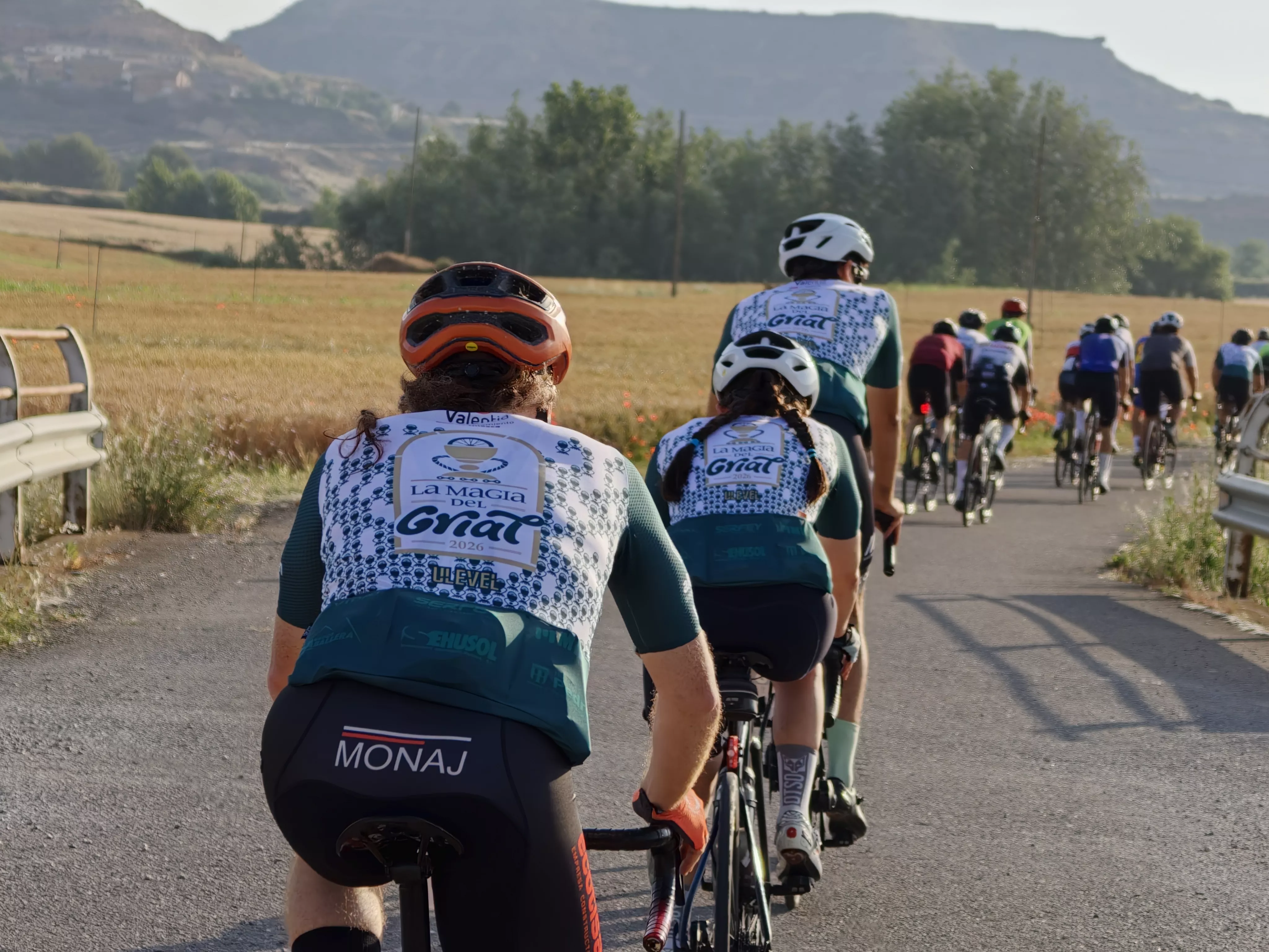 Prueba ciclista La Magia del Grial. Foto Aarón Navarro