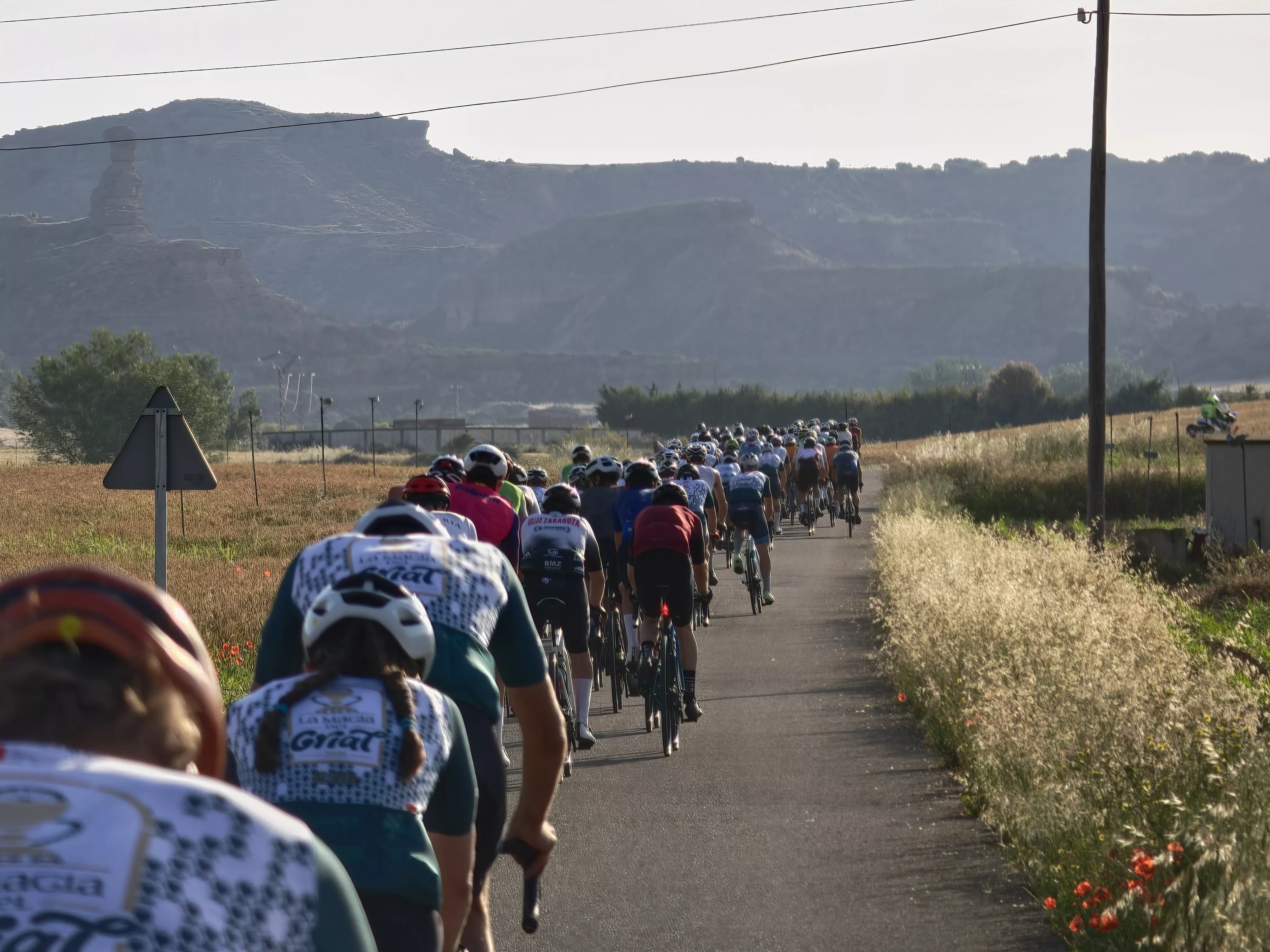 Prueba ciclista La Magia del Grial. Foto Aarón Navarro