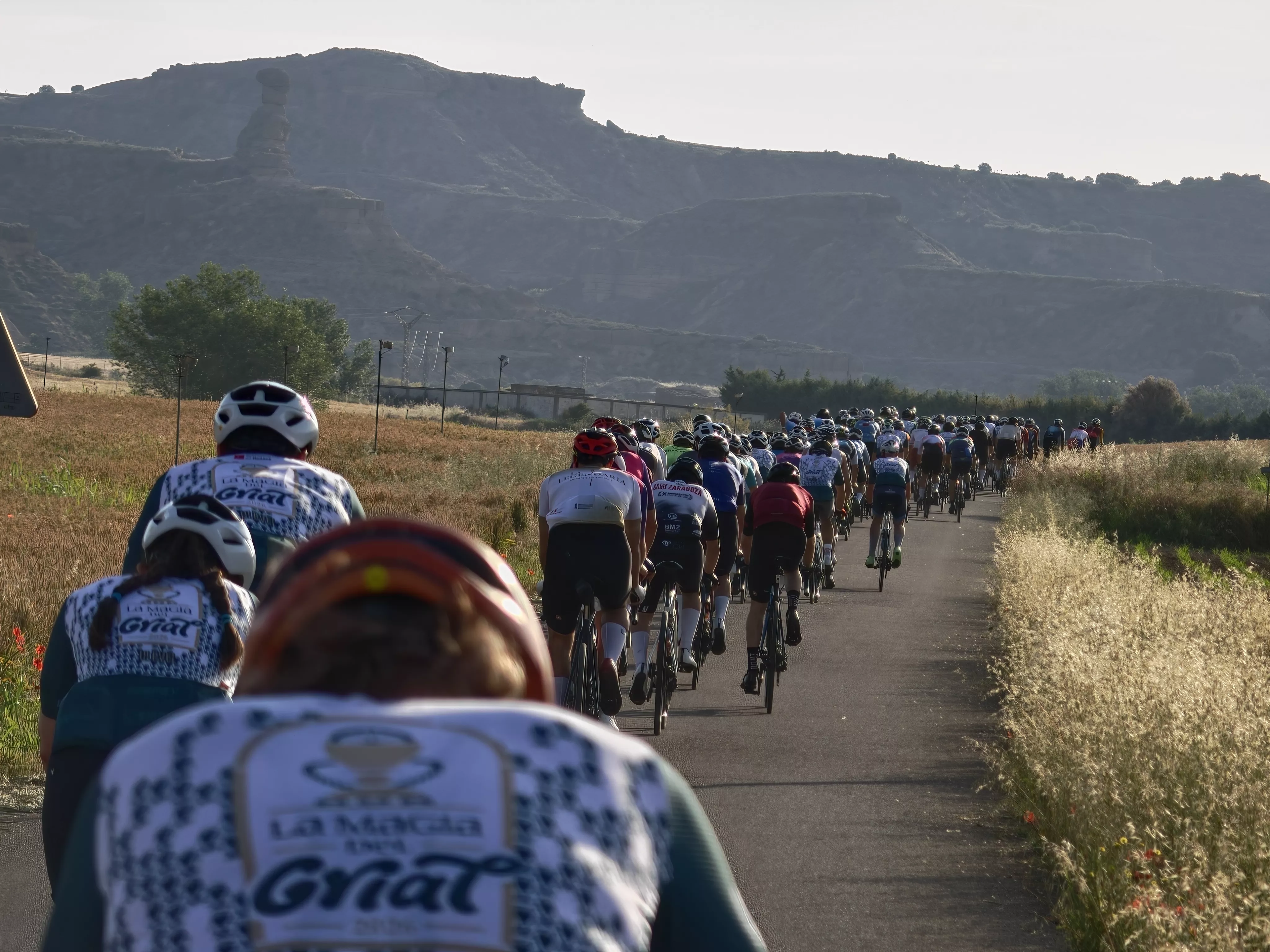 Prueba ciclista La Magia del Grial. Foto Aarón Navarro