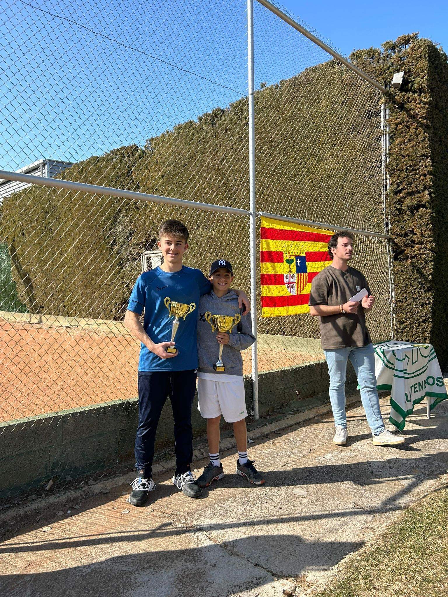 Gonzalo Corrales ha ganado a Juan Gracia en el Campeonato de Aragón de Tenis