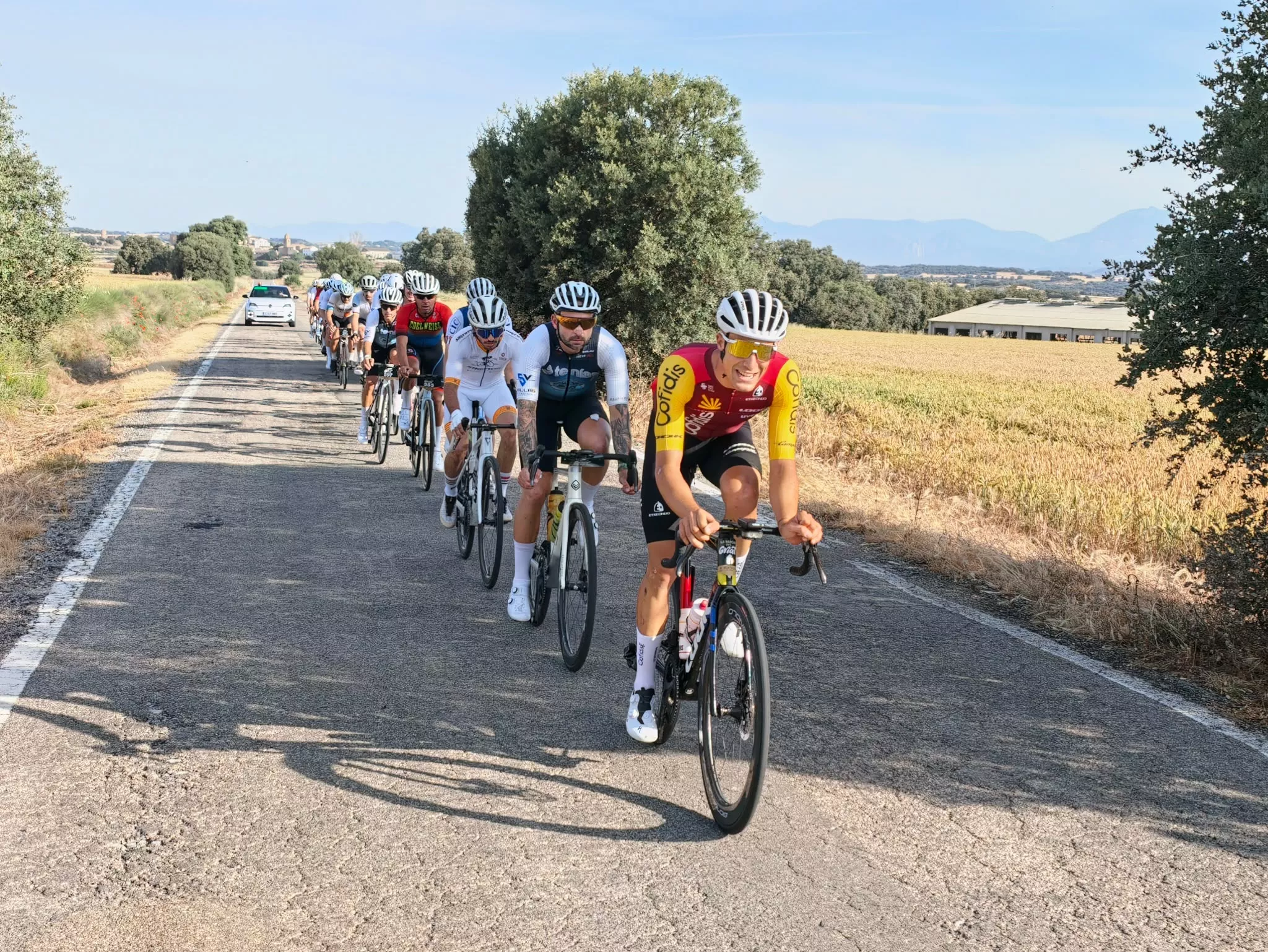 Prueba ciclista La Magia del Grial. Foto Aarón Navarro