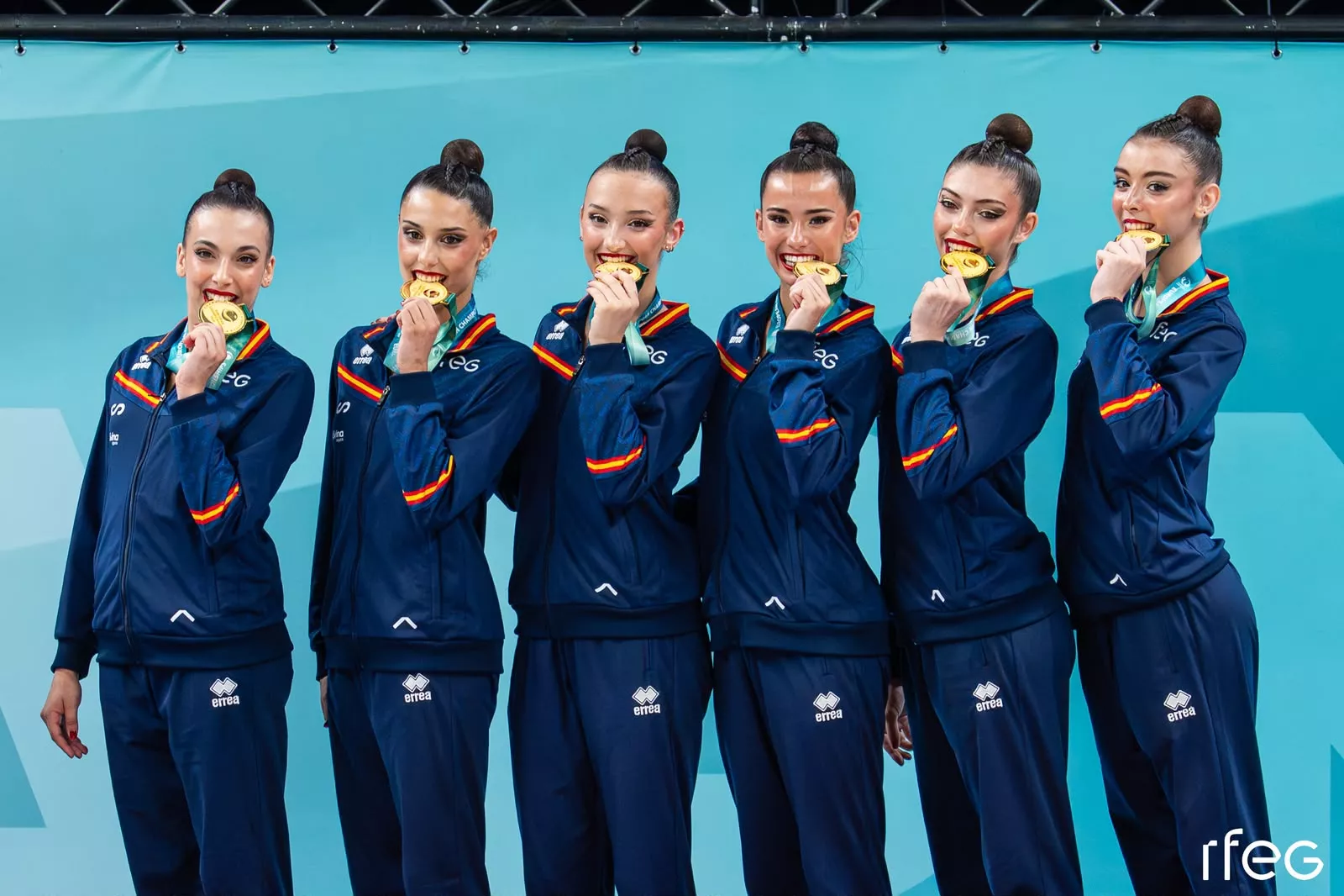 Inés Bergua y España, campeonas de Europa