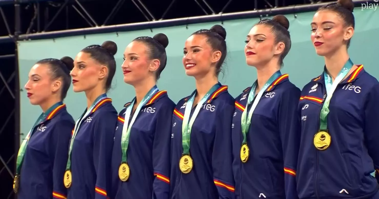 Inés Bergua y España, campeonas de Europa