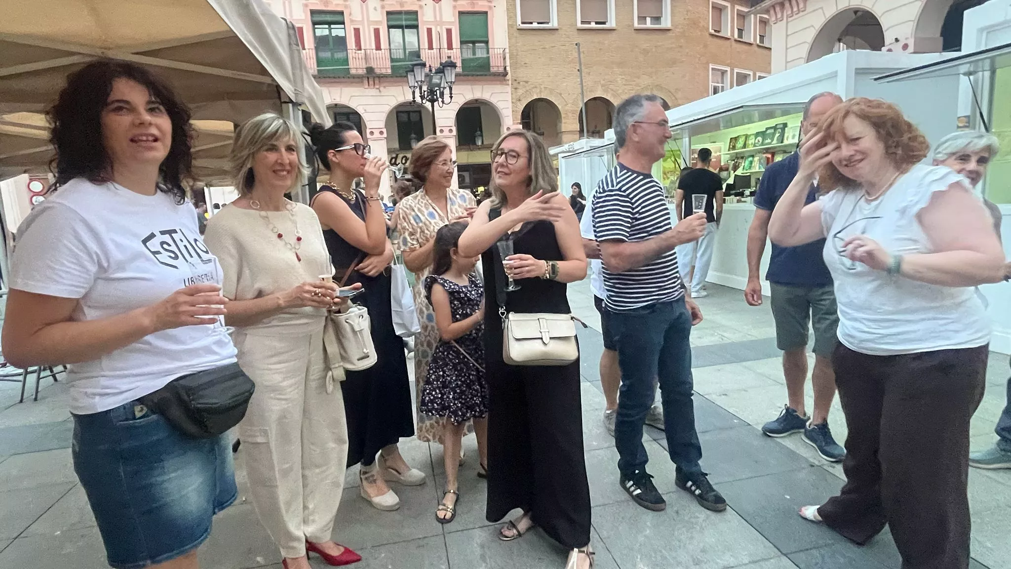 Homenaje de los libreros a Manuel Carrión. Foto Mercedes Manterola
