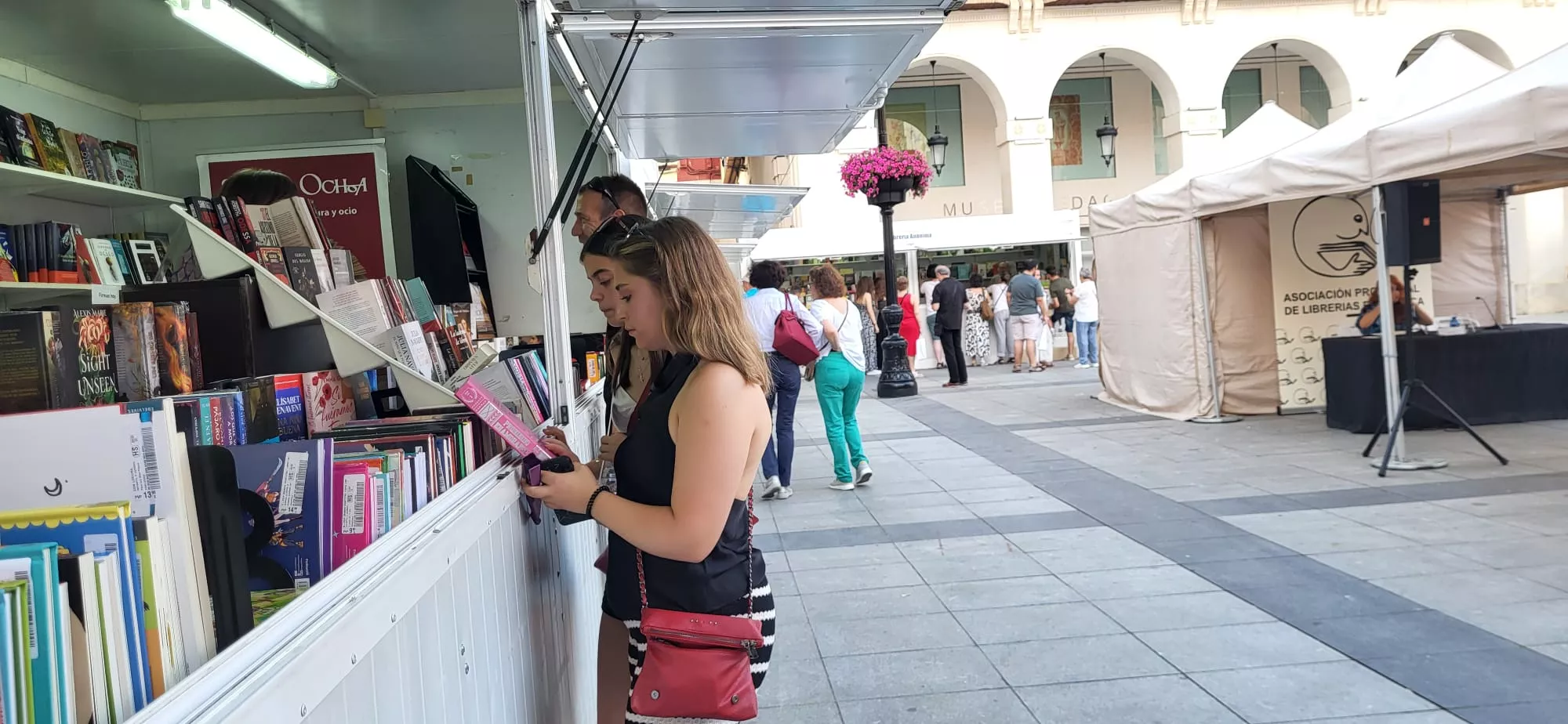 Feria del Libro de Huesca. Foto Mercedes Manterola