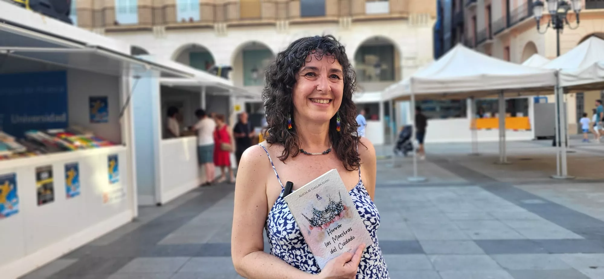 Alicia M. Gallán, autora de 'Honrar a las maestras del ciudado'. Foto Mercedes Manterola