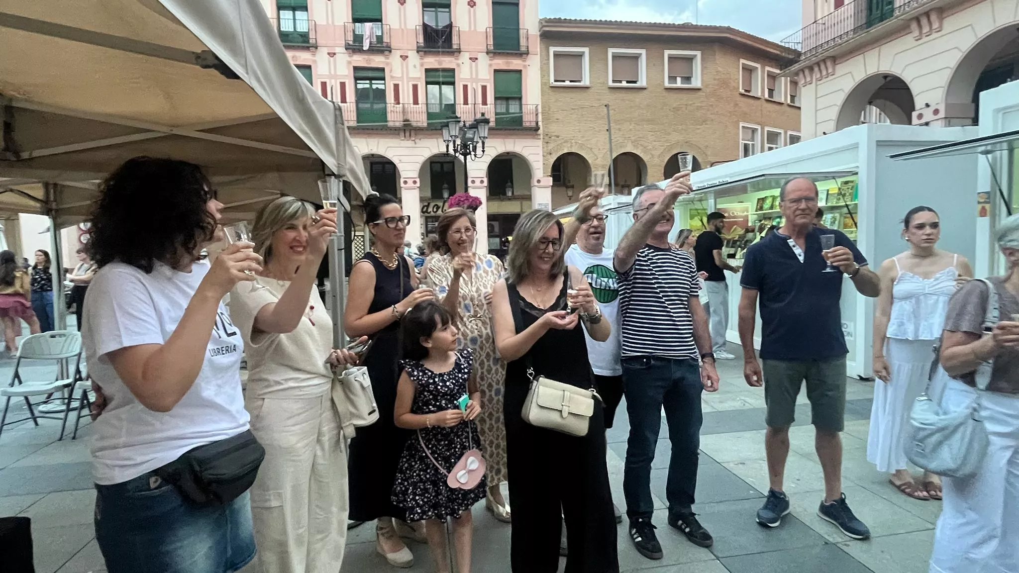 Homenaje de los libreros a Manuel Carrión. Foto Mercedes Manterola