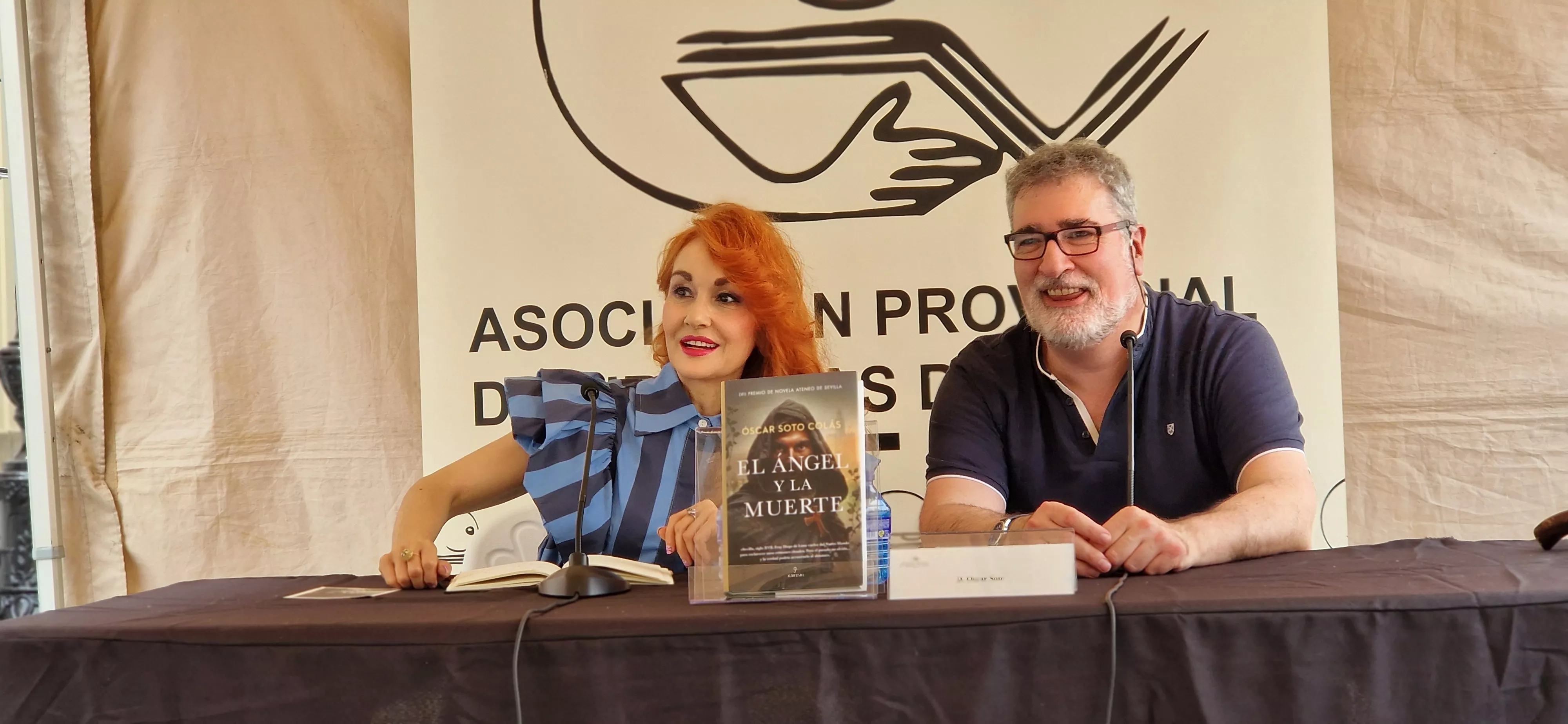 Angélica Morales y Óscar Soto. Foto Myriam Martínez