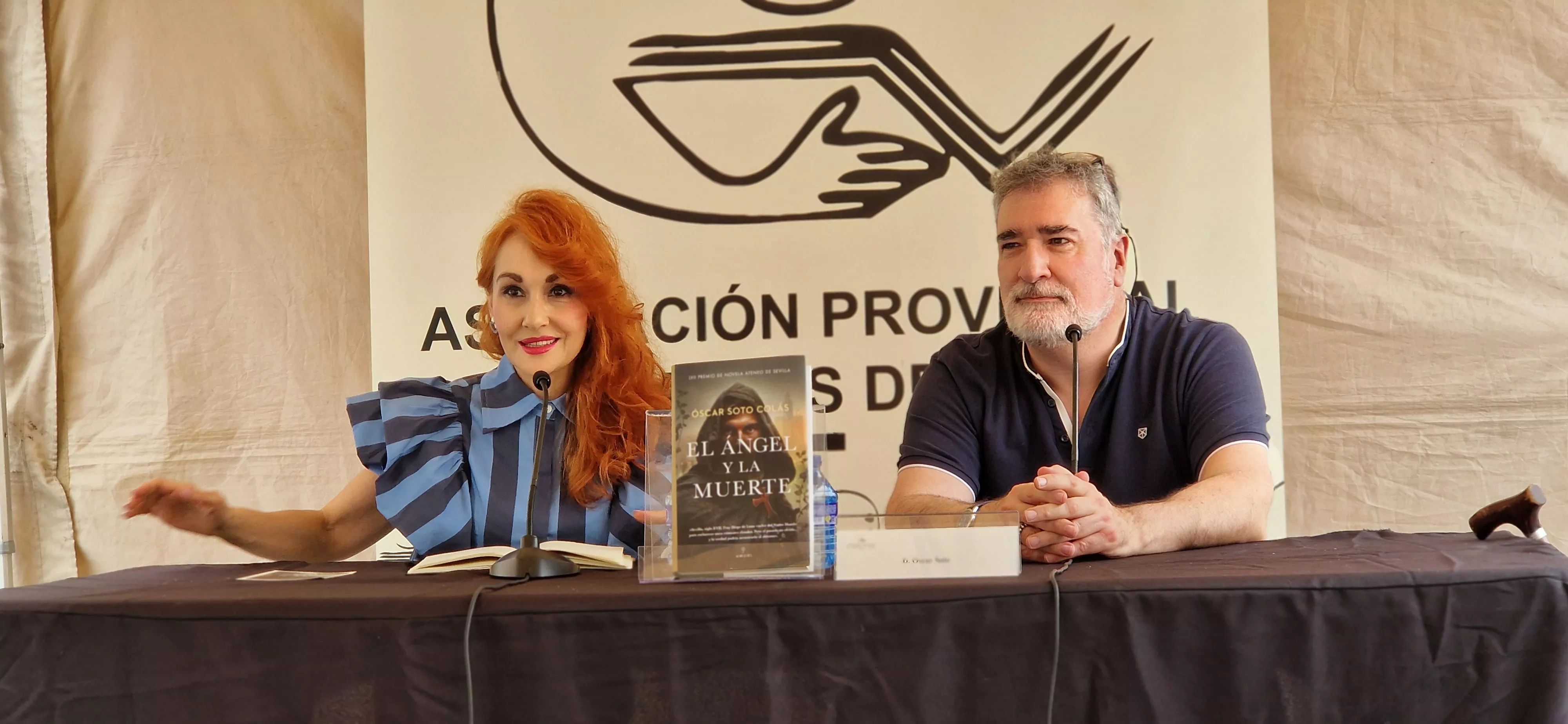 Angélica Morales y Óscar Soto. Foto Myriam Martínez