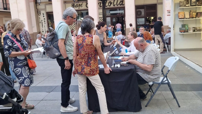 42ª Feria del Libro de Huesca. Foto Myriam Martínez 42ª Feria del Libro de Huesca. Foto Myriam Martínez