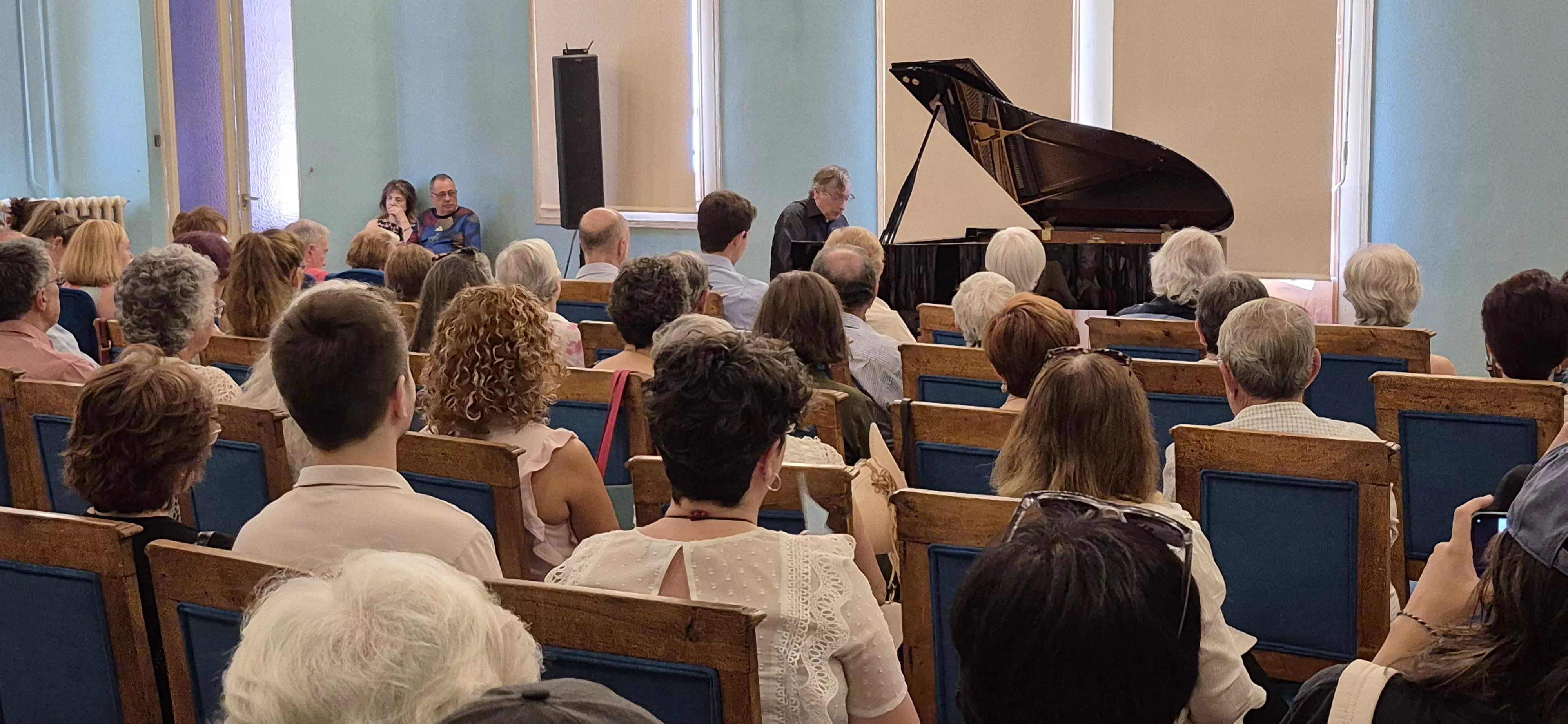 Actuación de Mariano Ferrández en Huesca. Foto Myriam Martínez